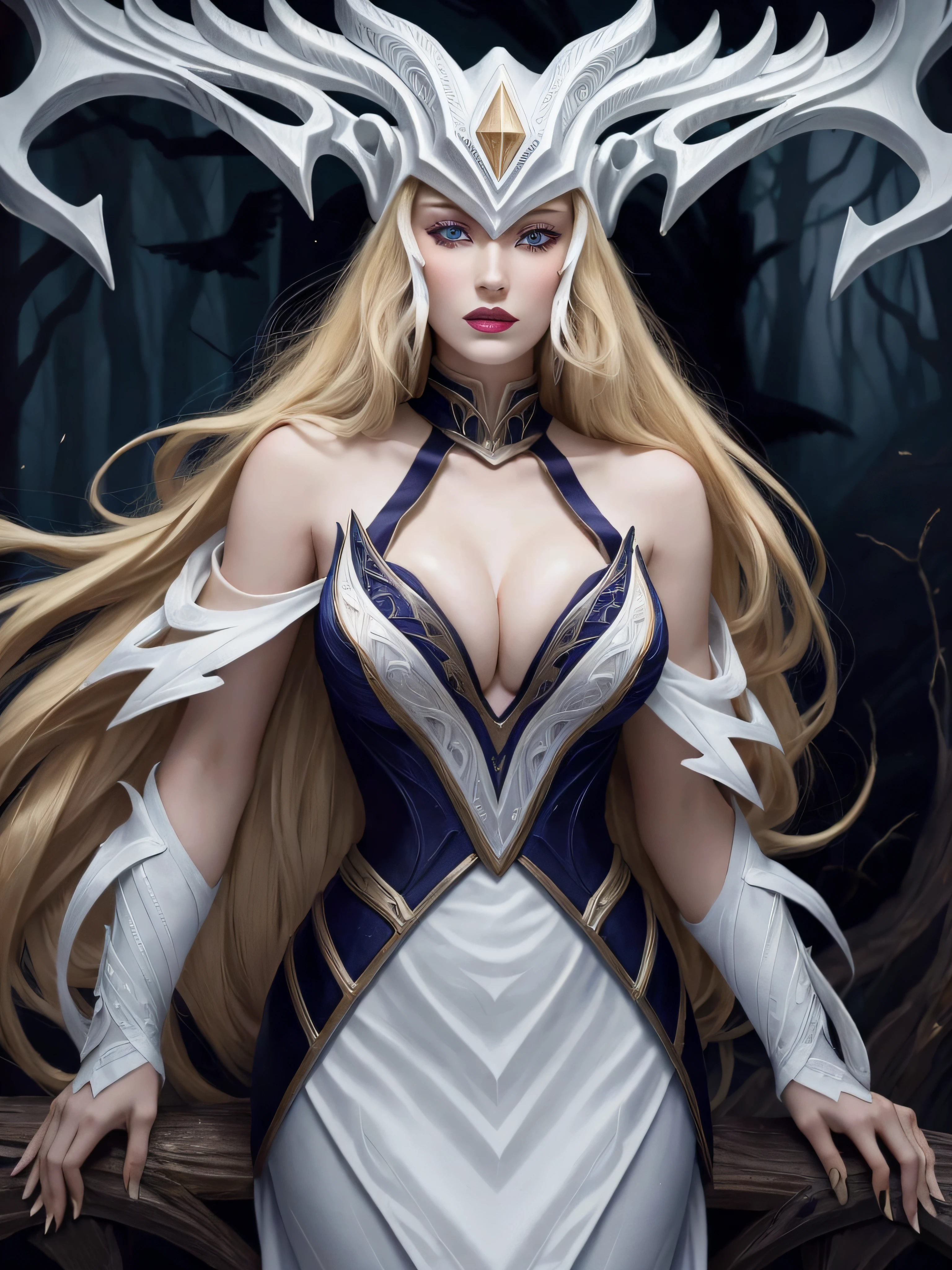 (masterpiece, best quality), intricate details,
1girl, coven lissandra,helmet, blonde hair, large breasts,