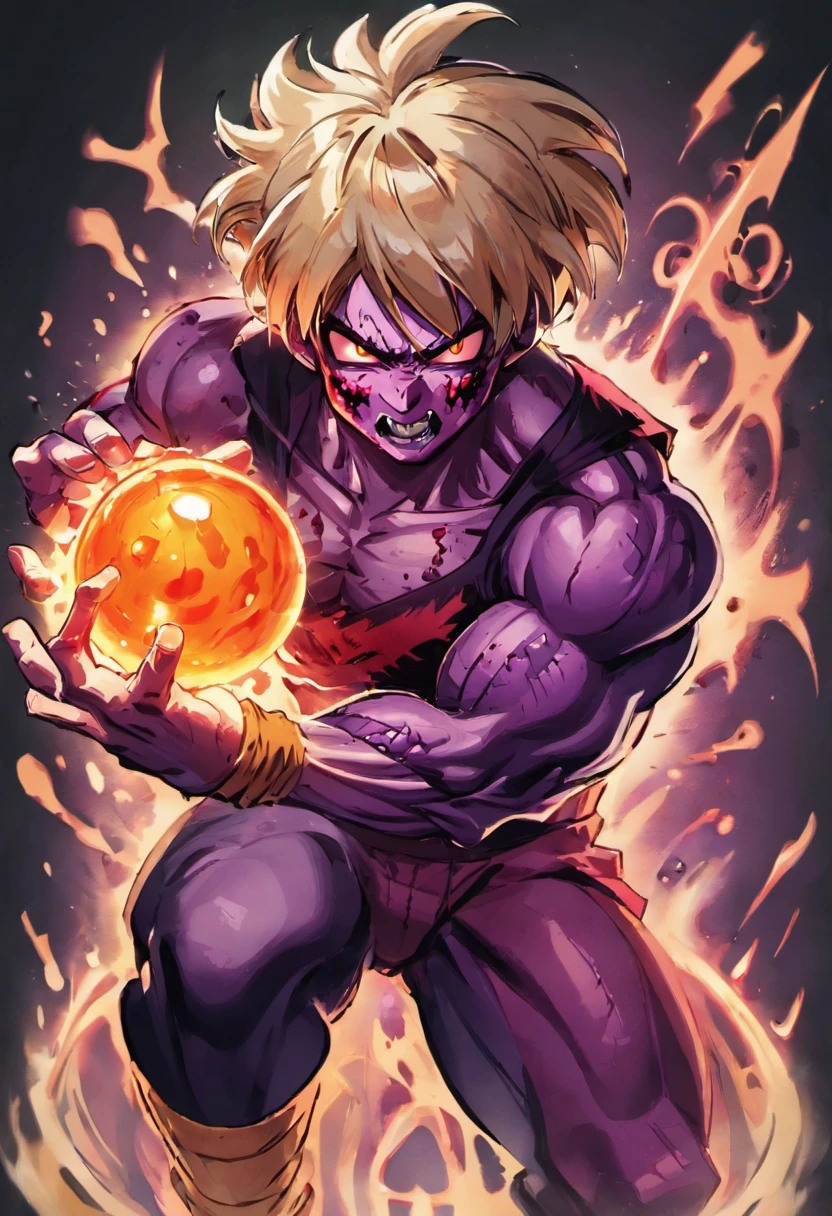 Jason Vorhees as a dragonball Z character, art style by artgerm, rossdraws, best quality, charlie bowater, dave greco, splash art, 4k, extremely detailed