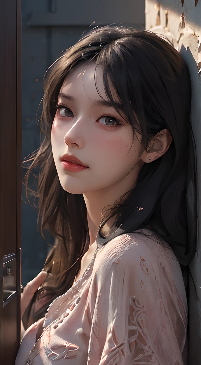 (Masterpiece) , (Best Quality) , (Reality: 1.3) , Realistic, Octane Rendering, (Surreal: 1.2) , Perfect Functionality, Modern Everyday, perfect lips, blushing very hard, kissable face and lips, , moaning, areolas, amazing makeup, against a wall, (High School Streamer Blushing Live 1.5), (Mature Female), Original, Extremely detailed wallpaper, Highly detailed illustration, (1 girl) ,(Best Lighting) , (Ultra Complex Details) , 4K Unity, (Ultra Detailed CG: 1.2) , (8K: 1.2),