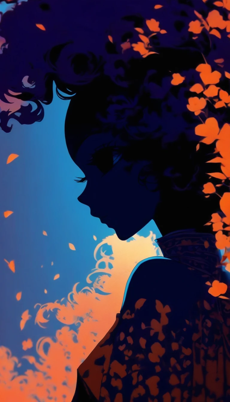 (Silhouette art,incision:1.6)
(((arte em papel cortado,A world where only black exists:1.3)
Kamimei,Amazing
(Cowboy shot),1 girl,Solo,long whitr hair
(Kimono girl,profile:1.2),White, Clear and beautiful face,Behind the sunrise,hair
break
(rosette、viola Reddish:6.1)
Textured glass background,