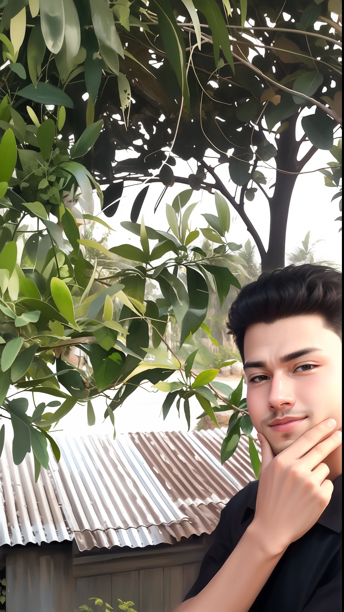 Backgrount change hansum boy realistice face 8k  rujalation