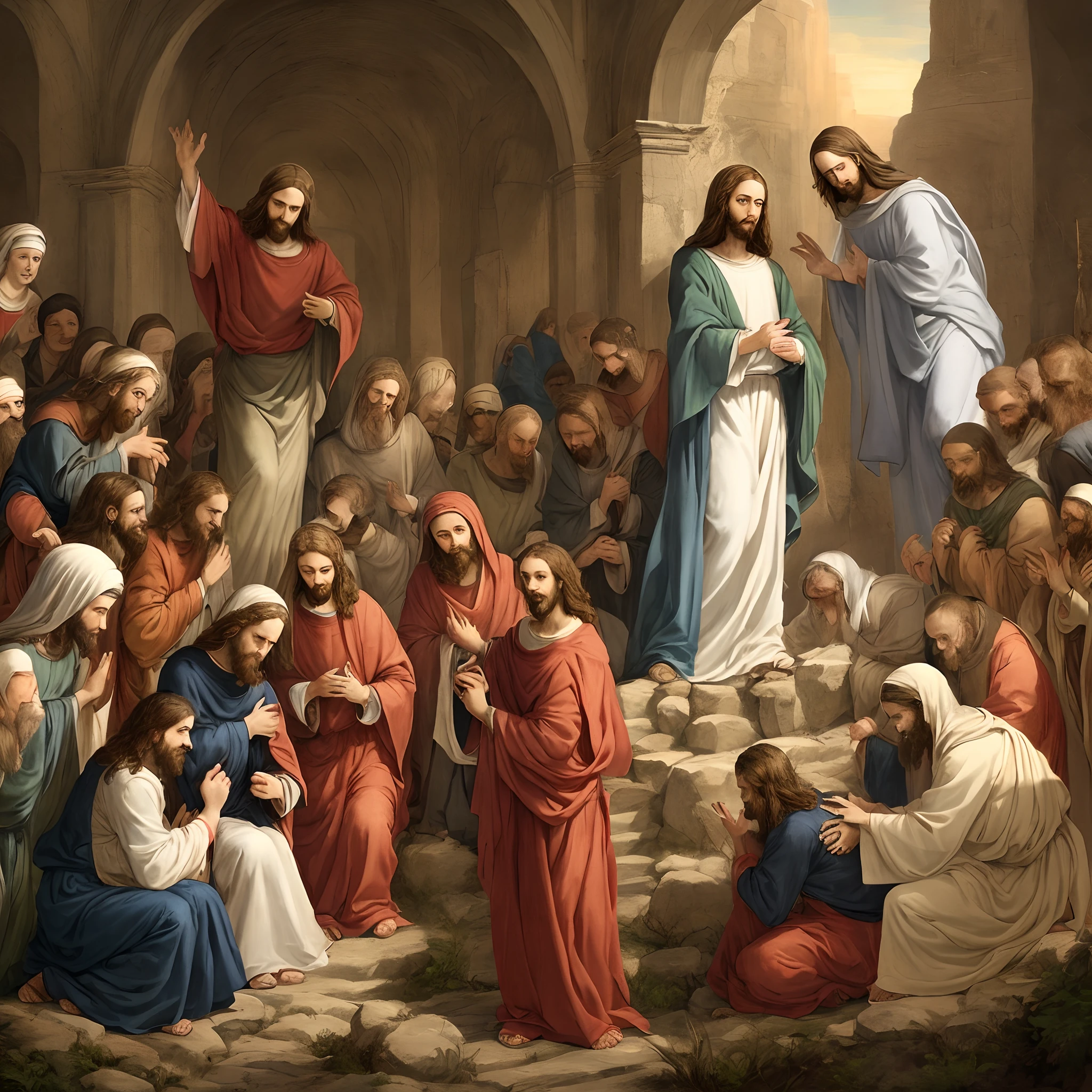 Share how the disciples decided to fast in search of the truth and how Jesus Christ and Mary finally revealed the fate of Mary's body.