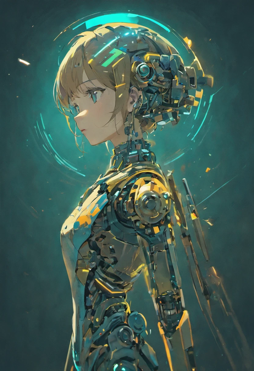 a close up of a robot with a blue light on its face, arte vetorial por Petros Afshar, trending in cgsociety, arte digital, beautiful robot character design, cute robot, adorable friendly robot, robot design, friendly robot, concept robot, round robot, cute humanoid robot, super cute robot face, futuristic robot, futuristic robots, robot icon, robotic faces.