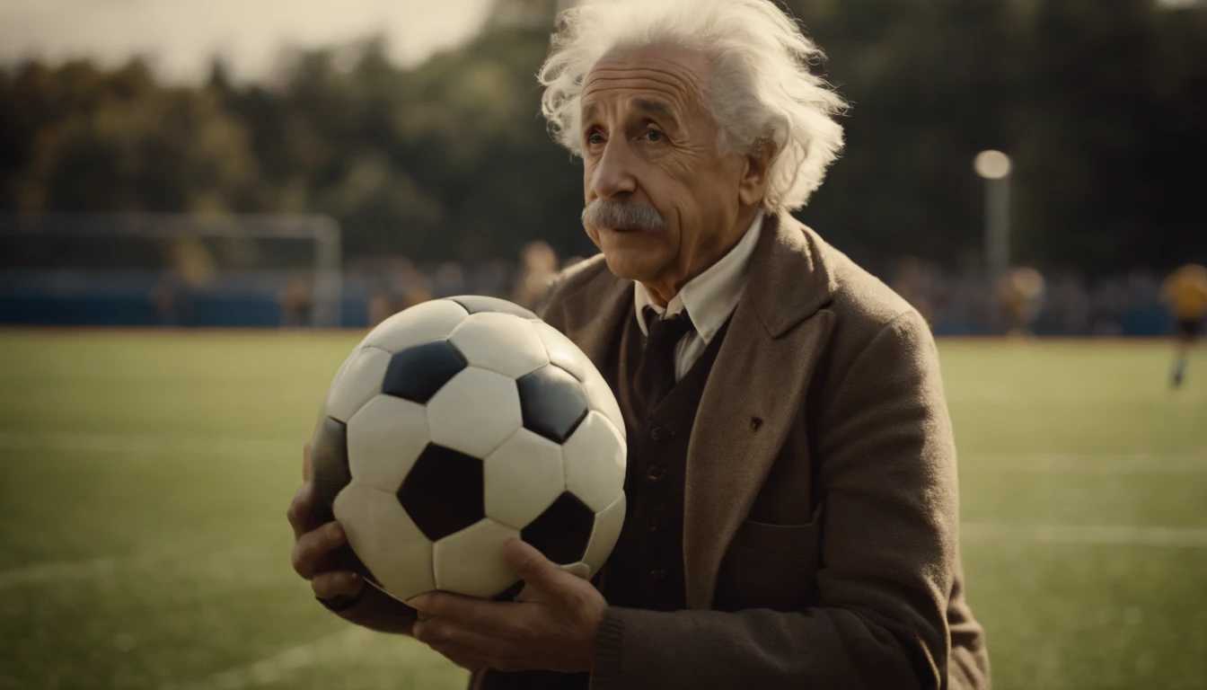 soccer Albert Einstein