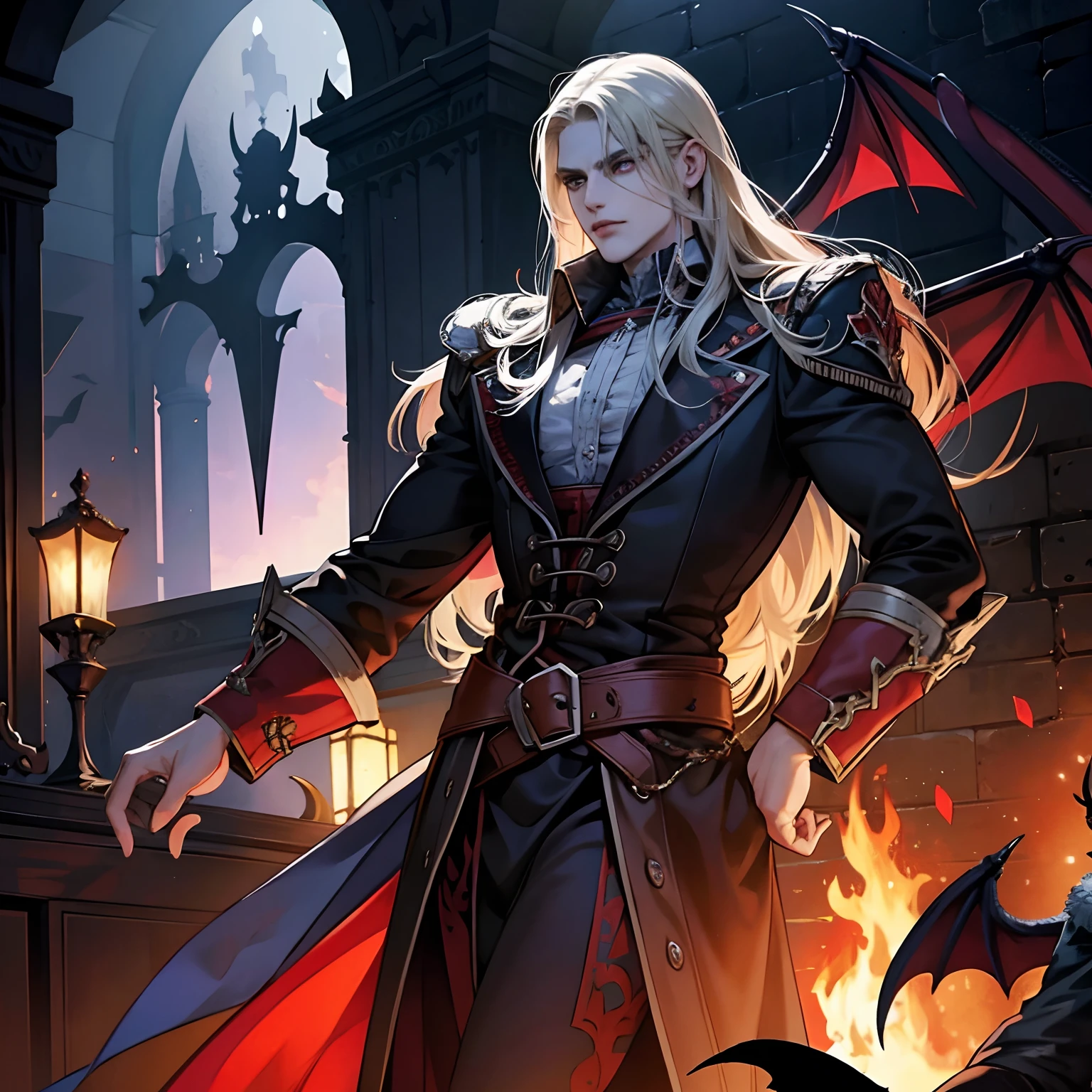 Castlevania Super Realistic Shadow Lord Super Detailed Lord Dracula and Devil Enemy