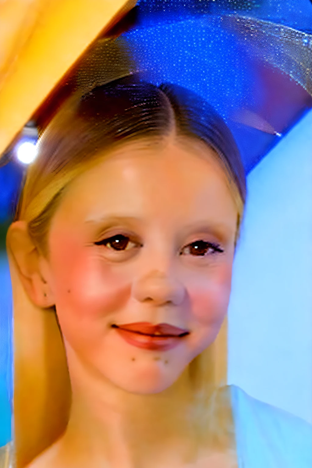 (mgth:1.1) mulher, puro, retrato, escuro, vestido azul, (sorrindo:1.1), (gotic:0.8), (exotic:1.1), rim lighting,
Foto de cor RAW de alto detalhe, eos, 8k high-definition, mais alta qualidade, fuji, kodak, 35mm, fundo gotico