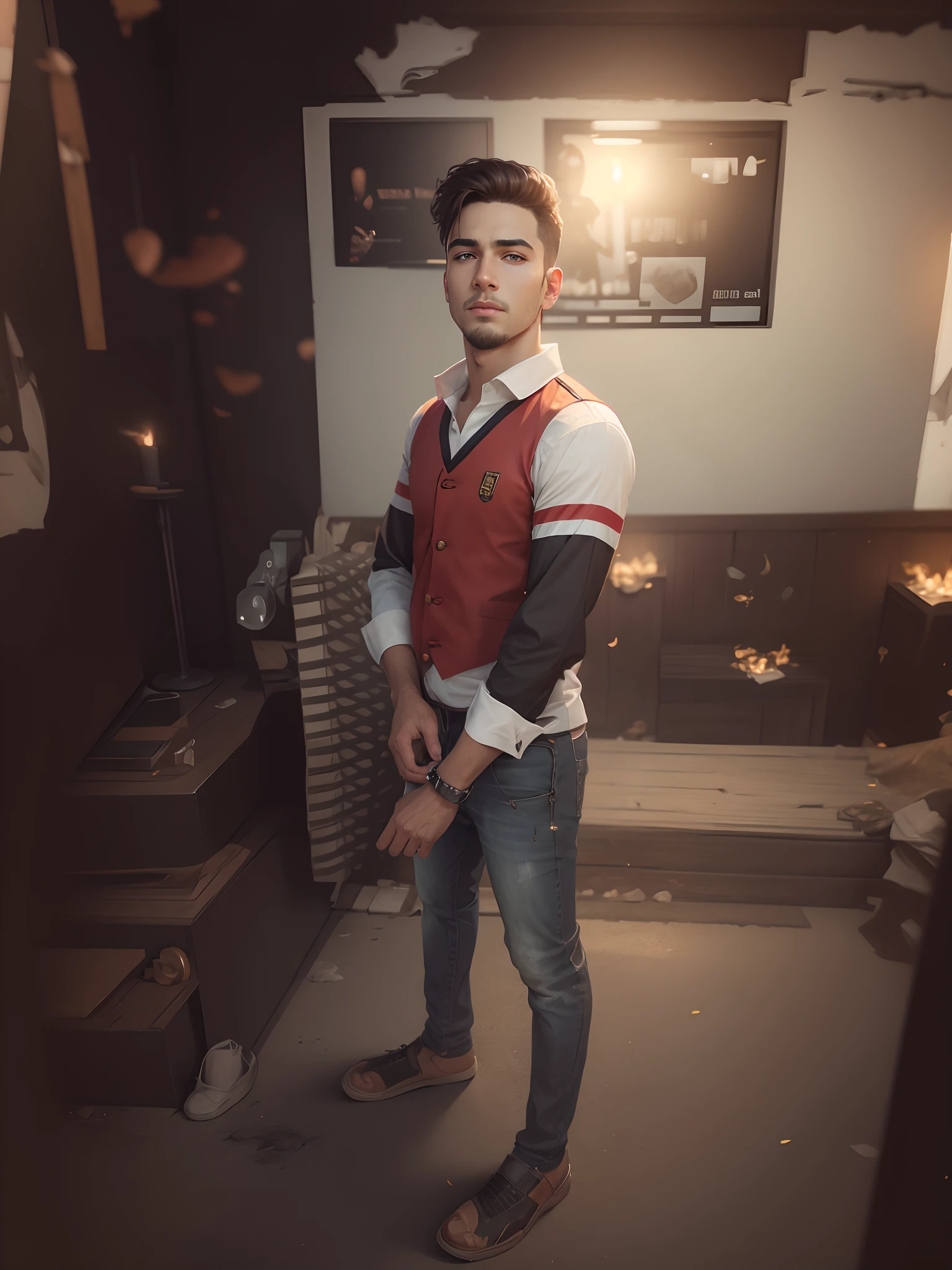Change background handsome boy, realistic face 4k ultra realistic
