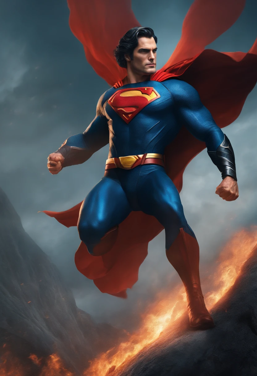 Superman as the witcher
