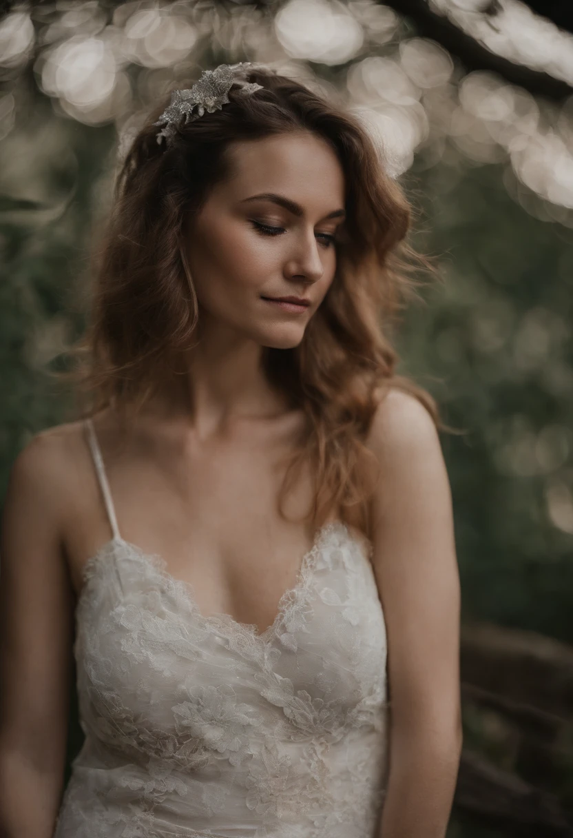Very pretty 24 year old girl, Realistisch, Trinkt milch, Milk runs over her body, Knapper Bikini in Pastell pink und Pastell blau, Pinke realistische haare, Beautiful hair, Braune Augen, Beautiful eyes