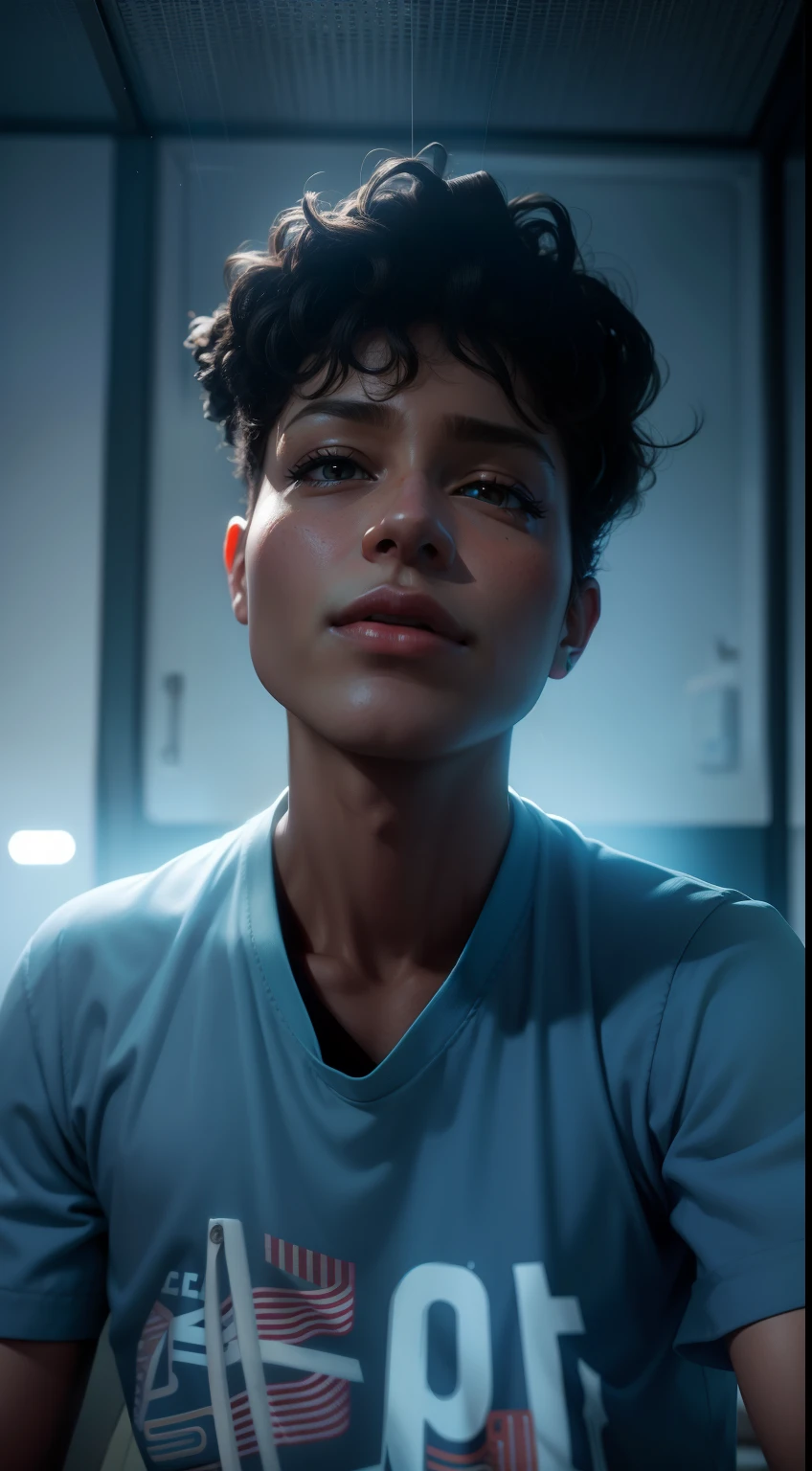Cyber bunk realistic high resolution realistic 4K realistic faci