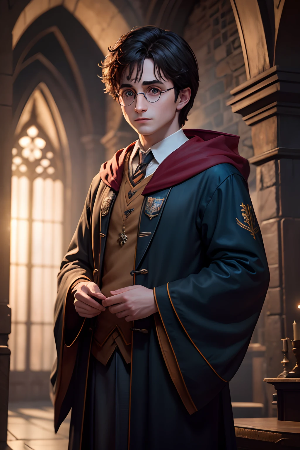 Harry Potter, 8k, realista