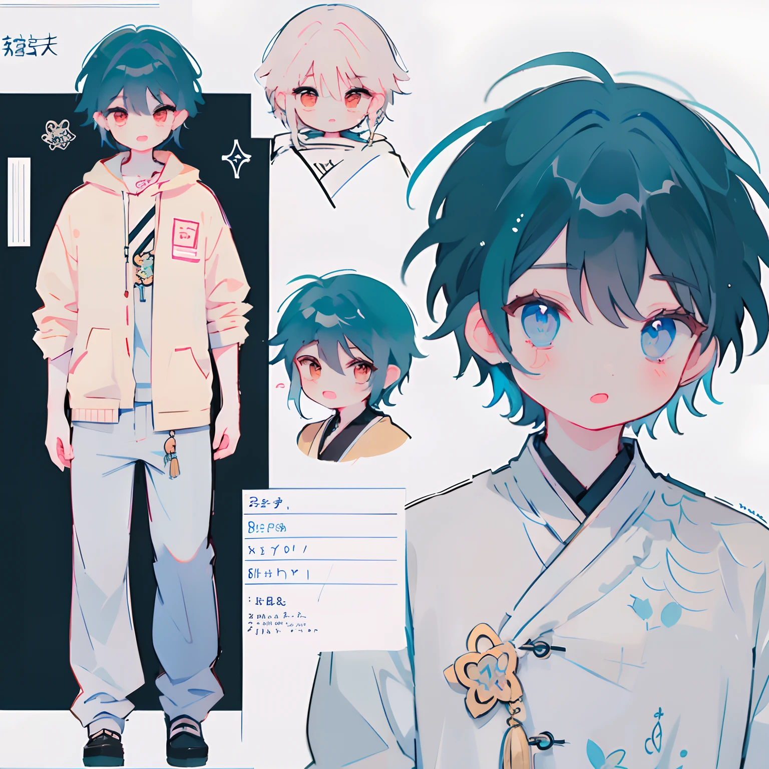 1boy, manhwa uke, cute, short, adoptable character sheet,