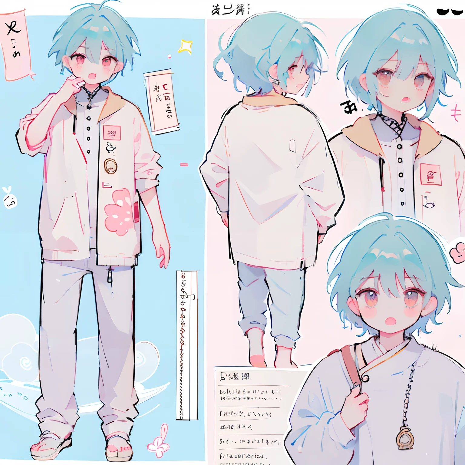 1boy, manhwa uke, cute, short, adoptable character sheet,