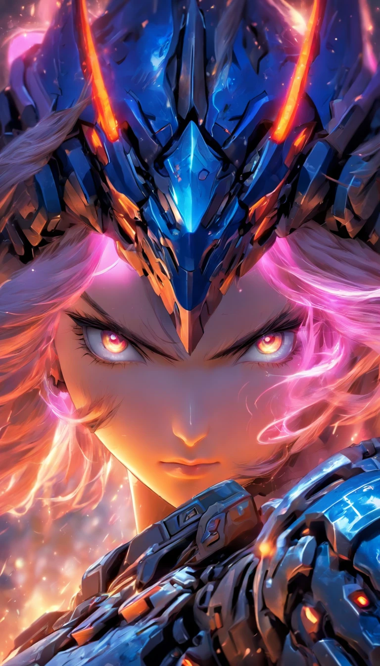 Estilo chino,Q version of the sci-fi warrior girl,lindo y lindo,Armadura de guerrero de StarCraft,Armas enormes,Abriendo fuego,Towards me,wasteland,cuerpo completo como,mancha,Meticulous portrayal,Profundidad de campos,8k,A high resolution,tmasterpiece,Hermosos fondos de pantalla,Alta calidad,Alto detalle,s la cara perfecta,OC renderizado,desenfoque backgroun