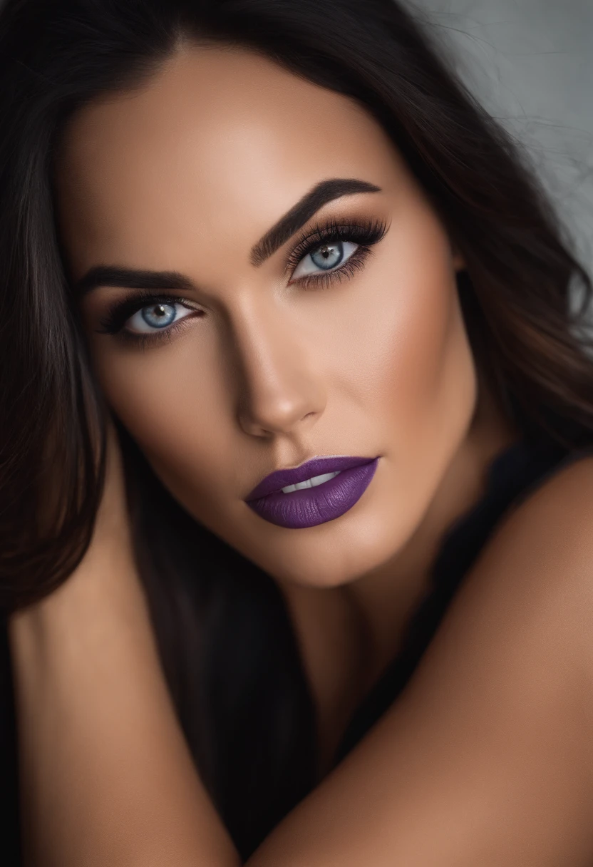 Colombian woman with tank top and matching panties, Fille sexy aux yeux bleus, Portrait de Megan Fox, cheveux noirs et grands yeux, selfie of a young woman, Eyes in the room, Violet Myers, ohne Maquillage, Maquillage naturel, looking straight at camera, Face avec ArtGram, Maquillage, Super photo du corps entier, dans la chambre, au bar et au club