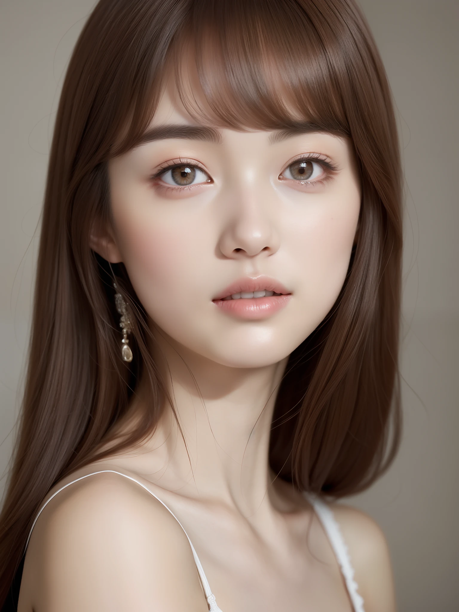 masterpiece, top-quality, (((masterpiece))), (((Highest grade))), ((Special Adjustment)), (illustration), ((Extremely Delicate and Beautiful)), dynamic angle, Floating, (beautiful detail eyes), (detailed lighting), (1 girl), mediuml breasts, medium-length hair, The eyes are shiny, dark brown., dark-brown hair, bodycon dress, natural, (sunlight), (painting), (sketch), (floral), slight smile, pastel color, Complete Anatomy, Upper body, Beautiful faces with high detail,korean girl