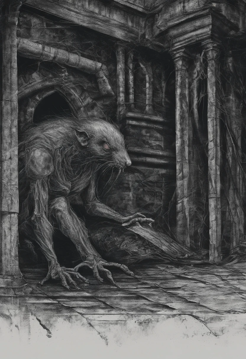 Sewer dark rat light