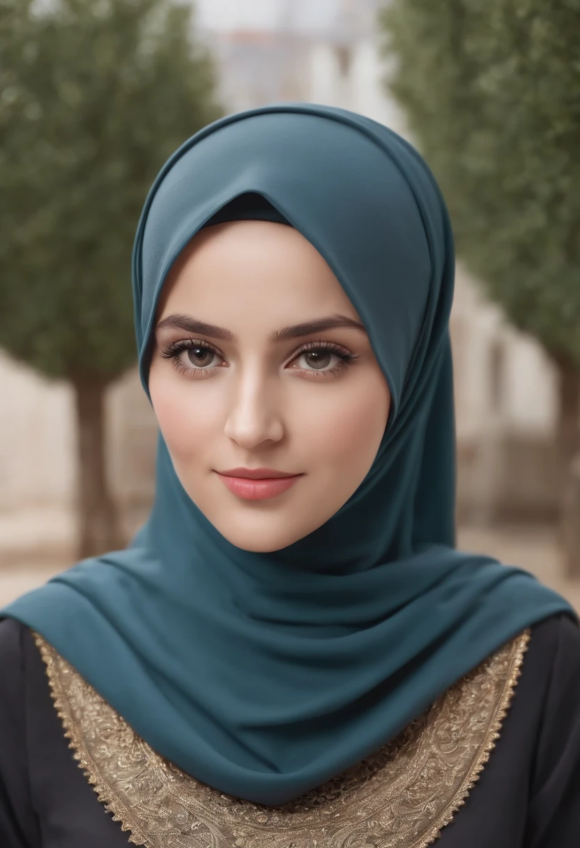 (Photo brute, Best quality), POV, gros plan, (Realstic, photo-realistic:1.3), ((Uniforme scolaire)), ROBE HABILLEMENT HABILLAGE HABILLAGE, best quality of Hijab Girl, Full Hijab dress, highly detailed, Masterpiece, Ultra-detailed, illustration, 1fille, upper_corps, Angle dynamique, Masterpiece of the Hijabi World, extremely detailed CG unity 8k wallpaper, encre, Amazing, lighting cinematic,