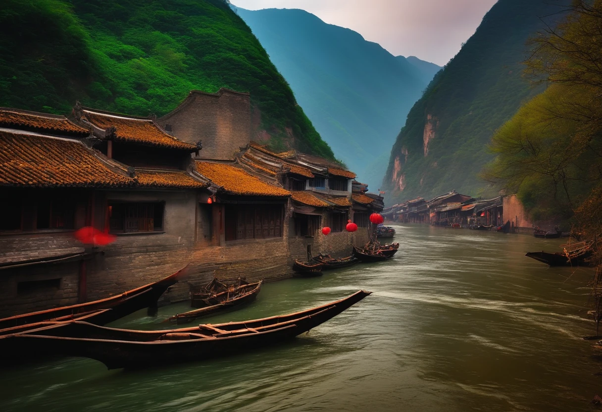 Centuries ago, on the banks of the Yangtze River,