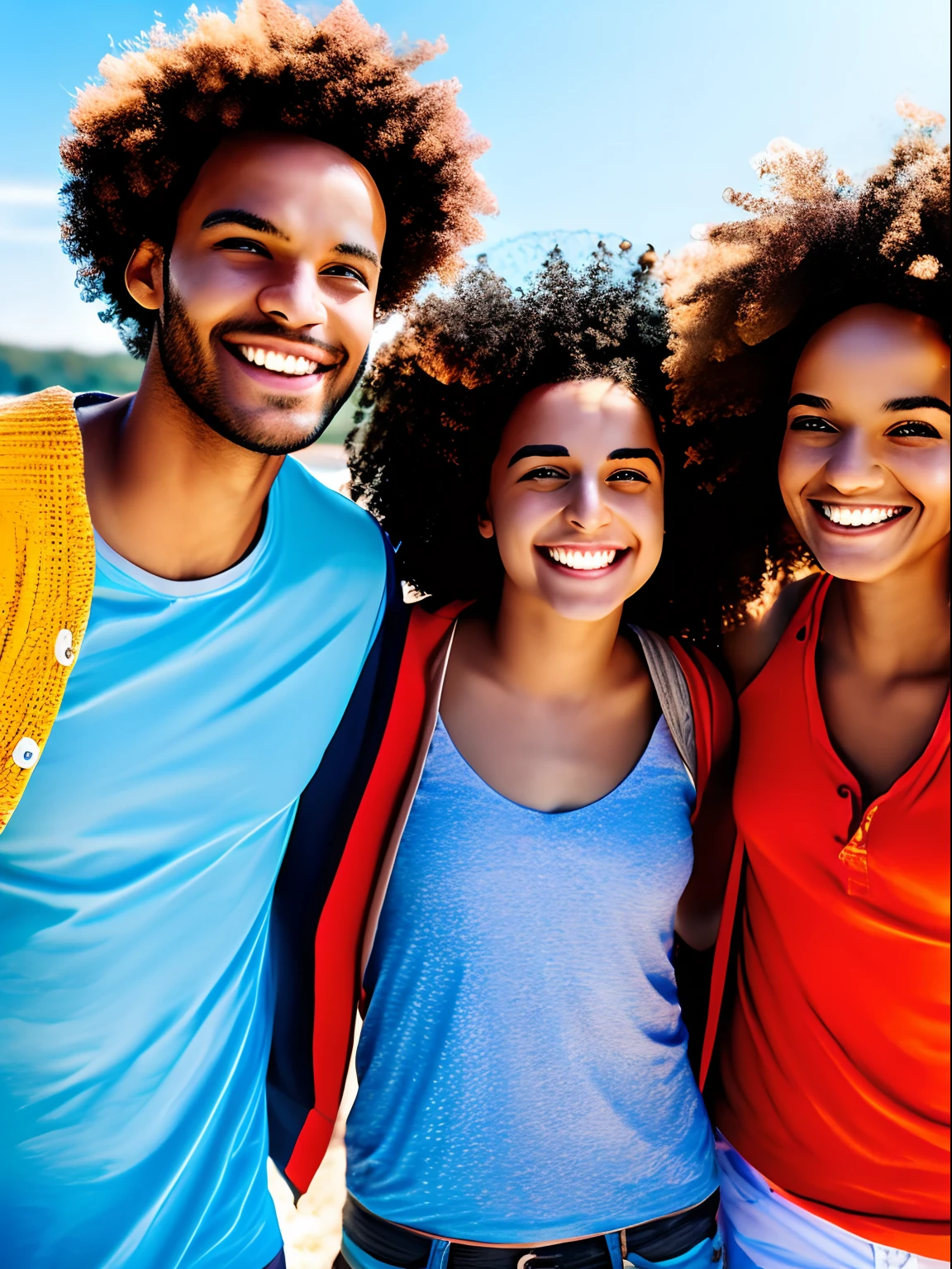 Youth, young people around the world, bright smiles, men and women, brightness, vitality