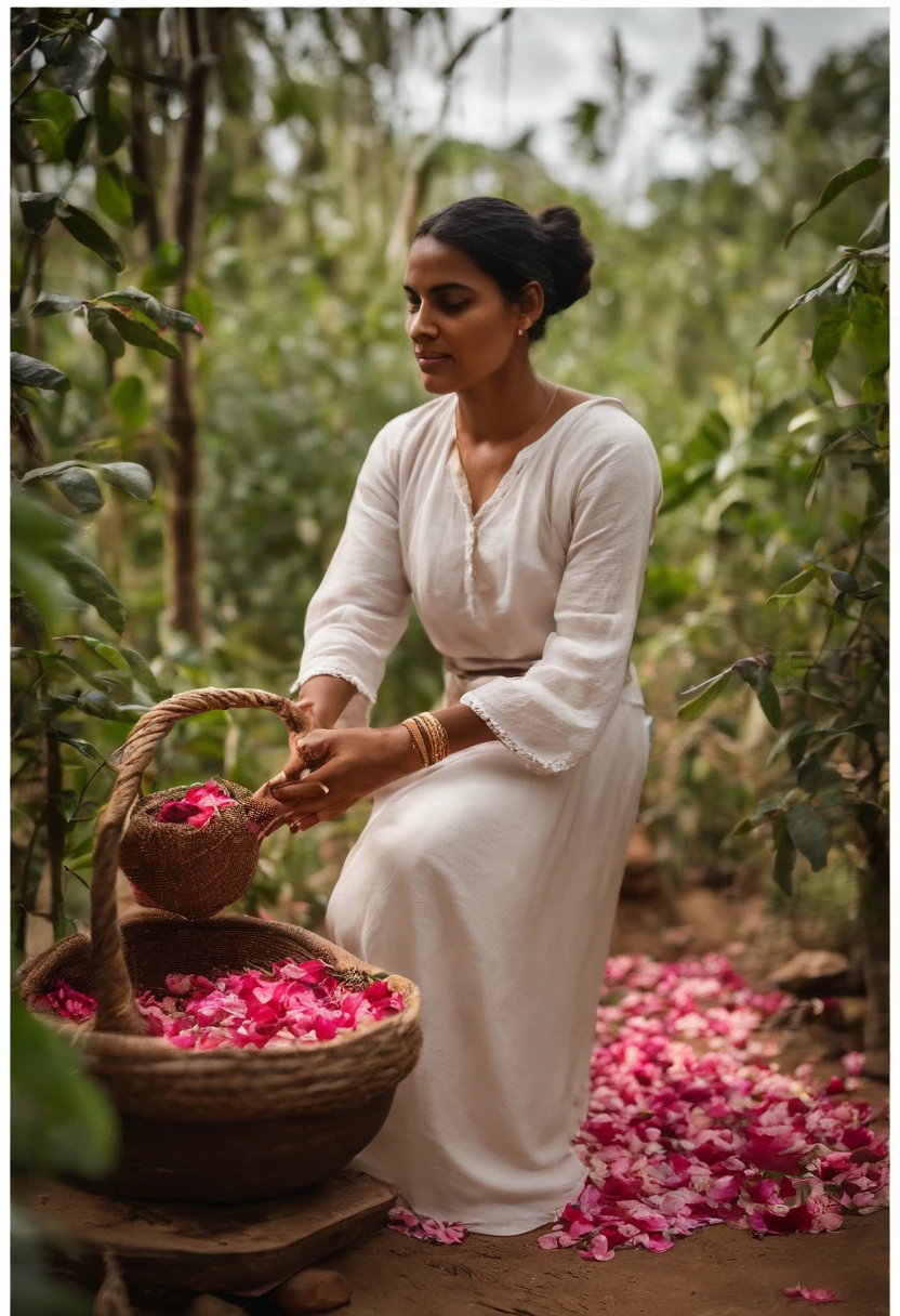 Era uma vez, em uma pequena aldeia cercada por uma densa floresta, there lived a young woman named Amelia. She was known for her passion and talent in caring for medicinal plants and herbs. Her dream was to create a unique product that could bring healing and beauty to people.

Um dia, while Amelia explored a part of the forest she had never visited before, ela se deparou com uma planta brilhante e exuberante chamada Rosa Amazona com Mosqueta. The young woman felt an instant connection to the plant and knew that she had found the special ingredient for her long-awaited product.

Amelia decided to study everything about the Amazon Rose, with Mosqueta, and discovered that the plant possessed incredible healing and skin rejuvenation powers;. She believed this discovery could help many people in her village and beyond.

with determination and perseverance, Amelia began to extract the oil from the rose petals and seeds of the plant. She spent months perfecting her technique until she produced a valuable, high-quality oil that contained all the therapeutic properties of the Amazon Rose, with Mosqueta..

Nas feiras da aldeia, Amelia began selling the oil and called her creation "Amazonian Essence". People soon realized its incredible benefits for the skin and the demand for the product increased rapidly.

The Amazonian Essence became a success and Amelia felt fulfilled to see her product helping so many people. His village also benefited economically, for the oil became known throughout the region.

The young entrepreneur decided to expand her business and embarked on a journey to share the power of the Amazon Rose, with Mosqueta, with the rest of the world.. She negotiated with merchants from different cities and began exporting the Amazon Essence to other countries.

Logo, the reputation of the product crossed borders and people from different parts of the globe traveled to the village of Amelia to acquire the famous oil.

Prosperity has come to the village, que se tornou conhecida