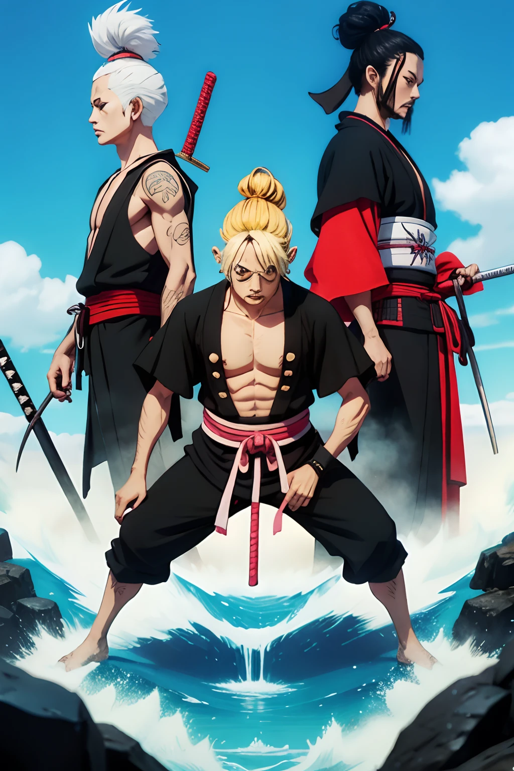 samurai 3 espadas