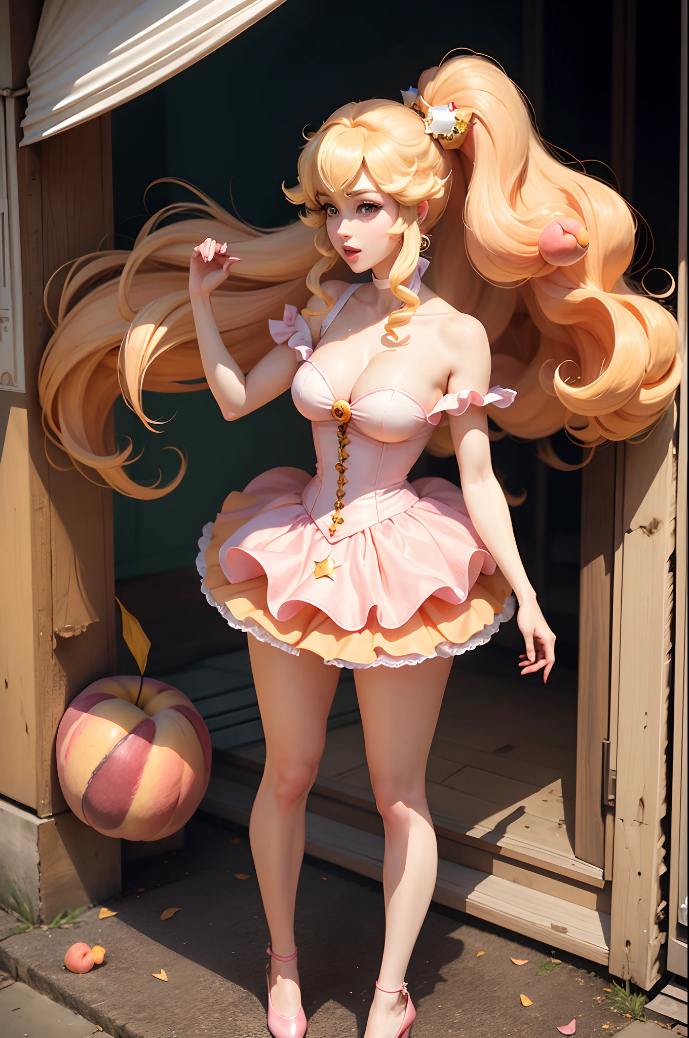 This one is for my one and only true love
Princess Peach
Peach, you're so cool
And with my star, we're gonna rule
Peach, understand
I'm gonna love you 'til the very end
Peaches, Peaches, Peaches, Peaches, Peaches
Peaches, Peaches, Peaches, Peaches, Peaches
I love you, oh
Peaches, Peaches, Peaches, Peaches, Peaches
Peaches, Peaches, Peaches, Peaches, Peaches
I love you, oh
Mario, Luigi, and a Donkey Kong too
A thousand troops of Koopas couldn't keep me from you
Princess Peach, at the end of the line
I'll make you mine, oh
Peaches, Peaches, Peaches, Peaches, Peaches
Peaches, Peaches, Peaches, Peaches, Peaches
I love you, oh
Peaches, Peaches, Peach, Peach