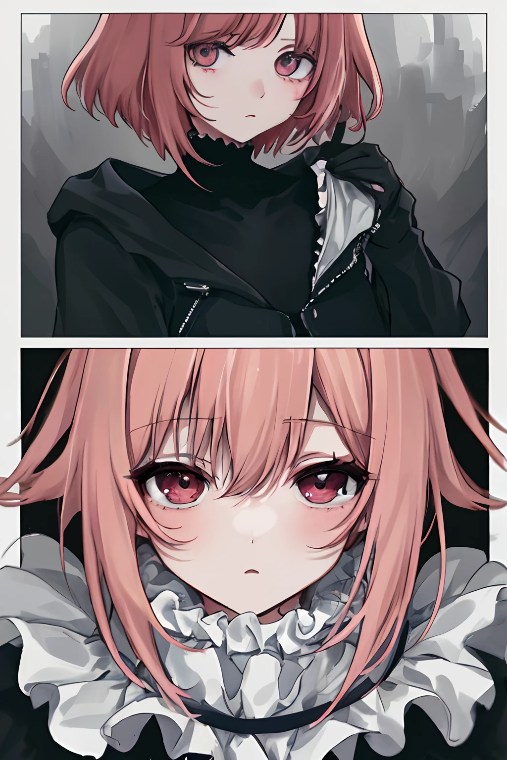 Official Anime Characters、(Dutch woman:1.1)、​masterpiece、High resolution、8K、fhllnude,nipple,
She was wearing a clown costume and、、I have very short pink hair、
Detailed skin、A detailed eye、Detailed clown makeup、
Inside the dusty circus arena、
Volumetric fog、volumetric dust、
Photos made with natural style photos on Canon EOS、
Popular at Art Station、Popular for Divian art、popular on flicker