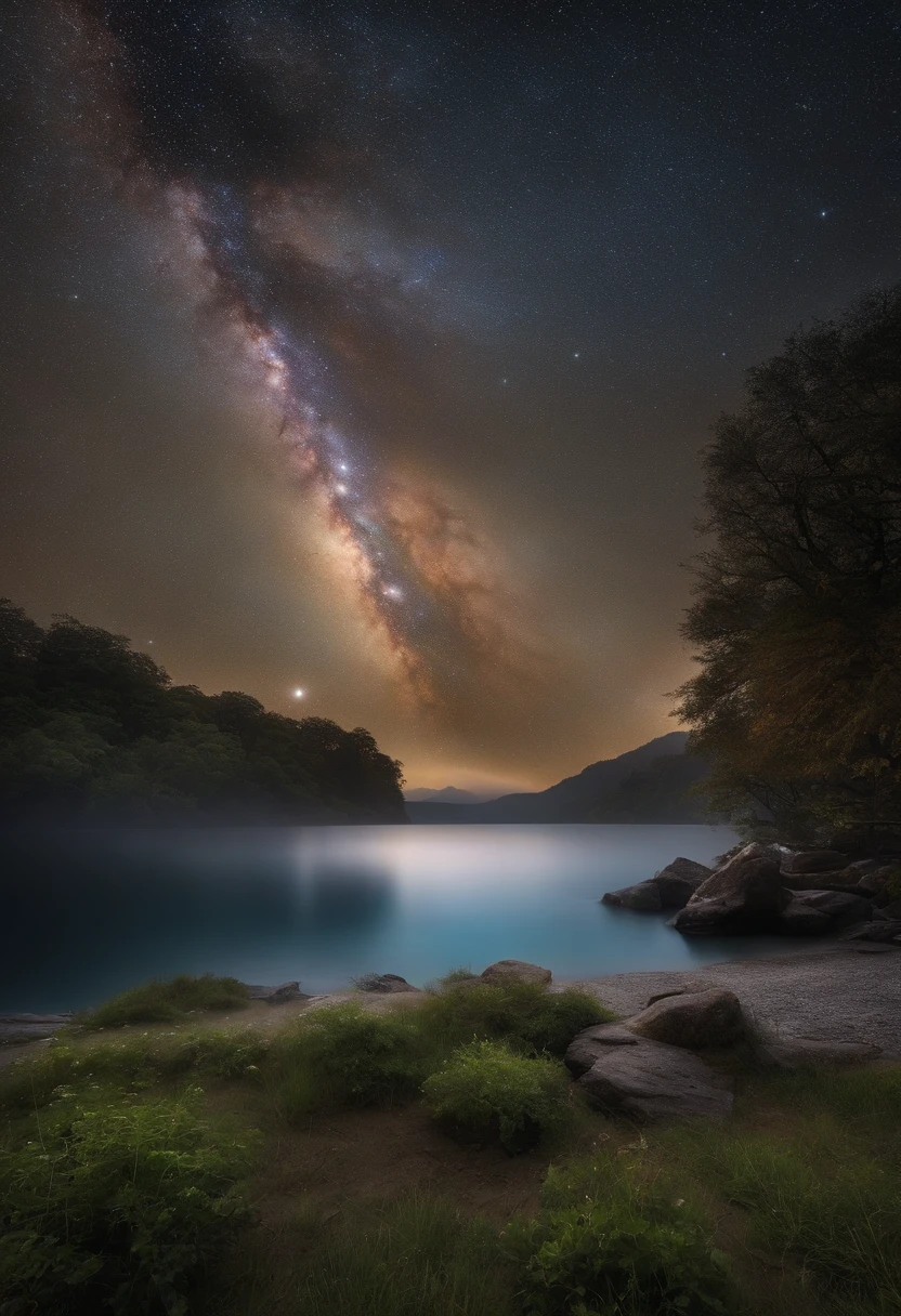 Create a realistic picture of the Milky Way