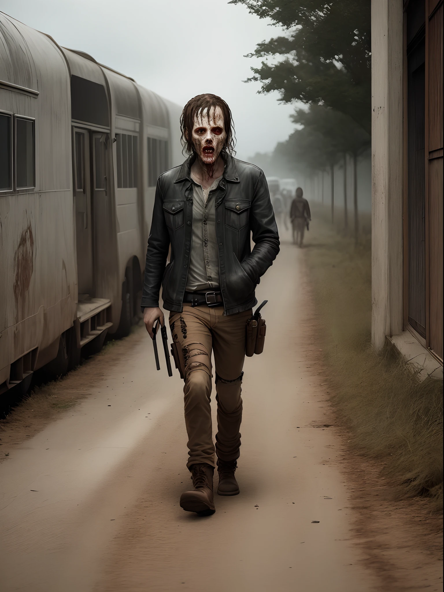 Zombie apocalypse survivor