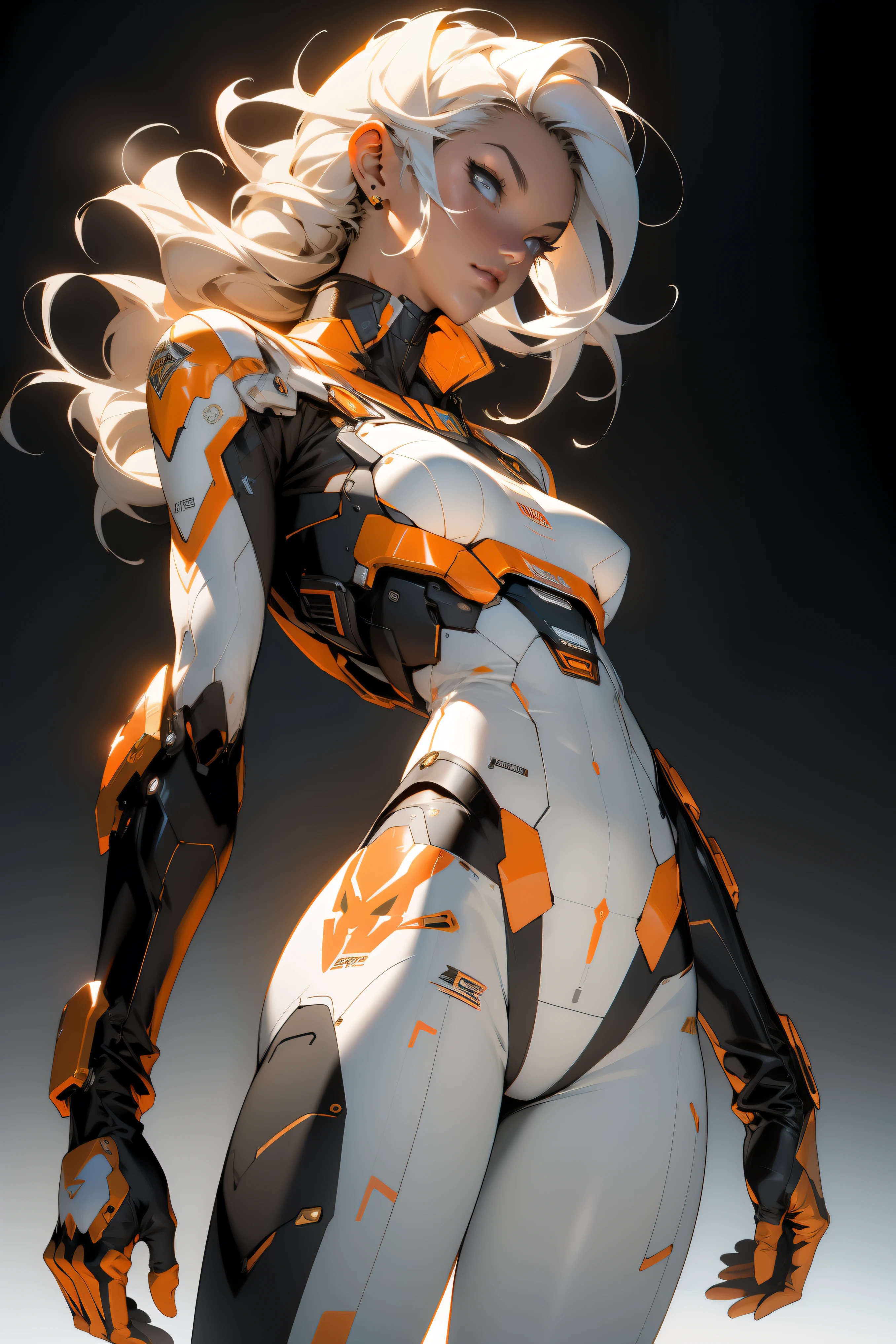 (((adult woman))), ((Best quality)), ((masterpiece)), (detailed: 1.4), (Absurd), 35-year-old adult woman with micro loincloth in the style of Simon Bisley, 2 piece clothing, long hair, tattoo on arms, cybernetic hand, pastel, centered, scale to fit dimensions, HDR (High Dynamic Range),Ray Tracing,NVIDIA RTX,Super-Resolution,Unreal 5,Subsurface dispersion, PBR texture, Post-processing, Anisotropic filtering, Depth of field, Maximum clarity and sharpness, Multilayer textures, Albedo and specular maps, Surface shading, Accurate simulation of light-material interaction, Perfect proportions, Octane Render, Two-tone lighting, Wide aperture, Low ISO, White balance, Rule of thirds, 8K RAW, white crysisnanosuit, gold, orange