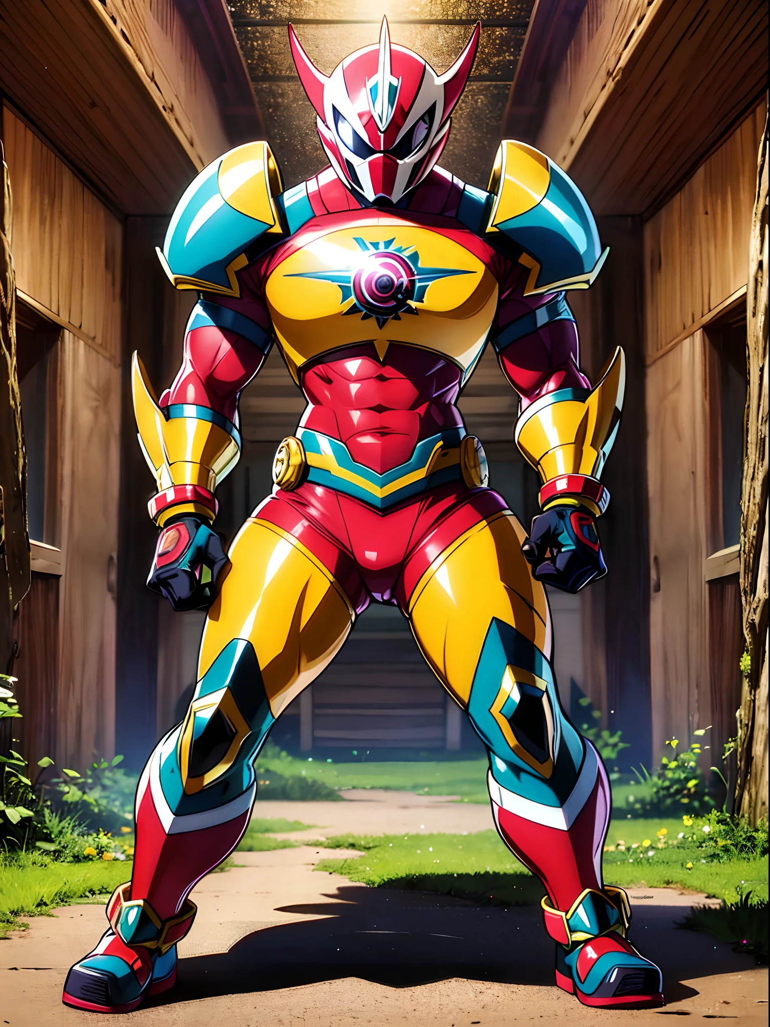 sentai ,, standing solo, weird, bizzare