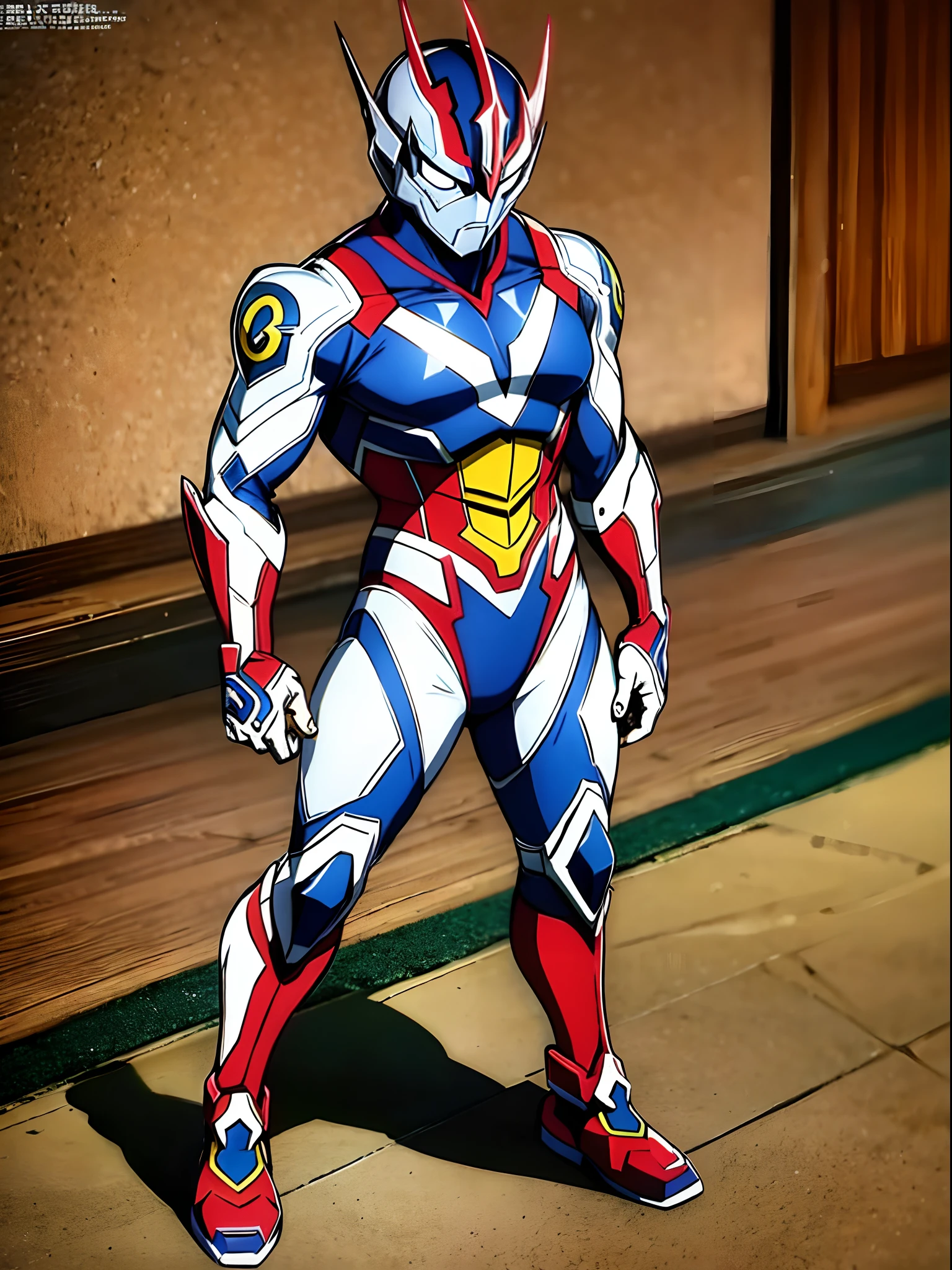 sentai ,, standing solo, weird, bizzare, ultraman