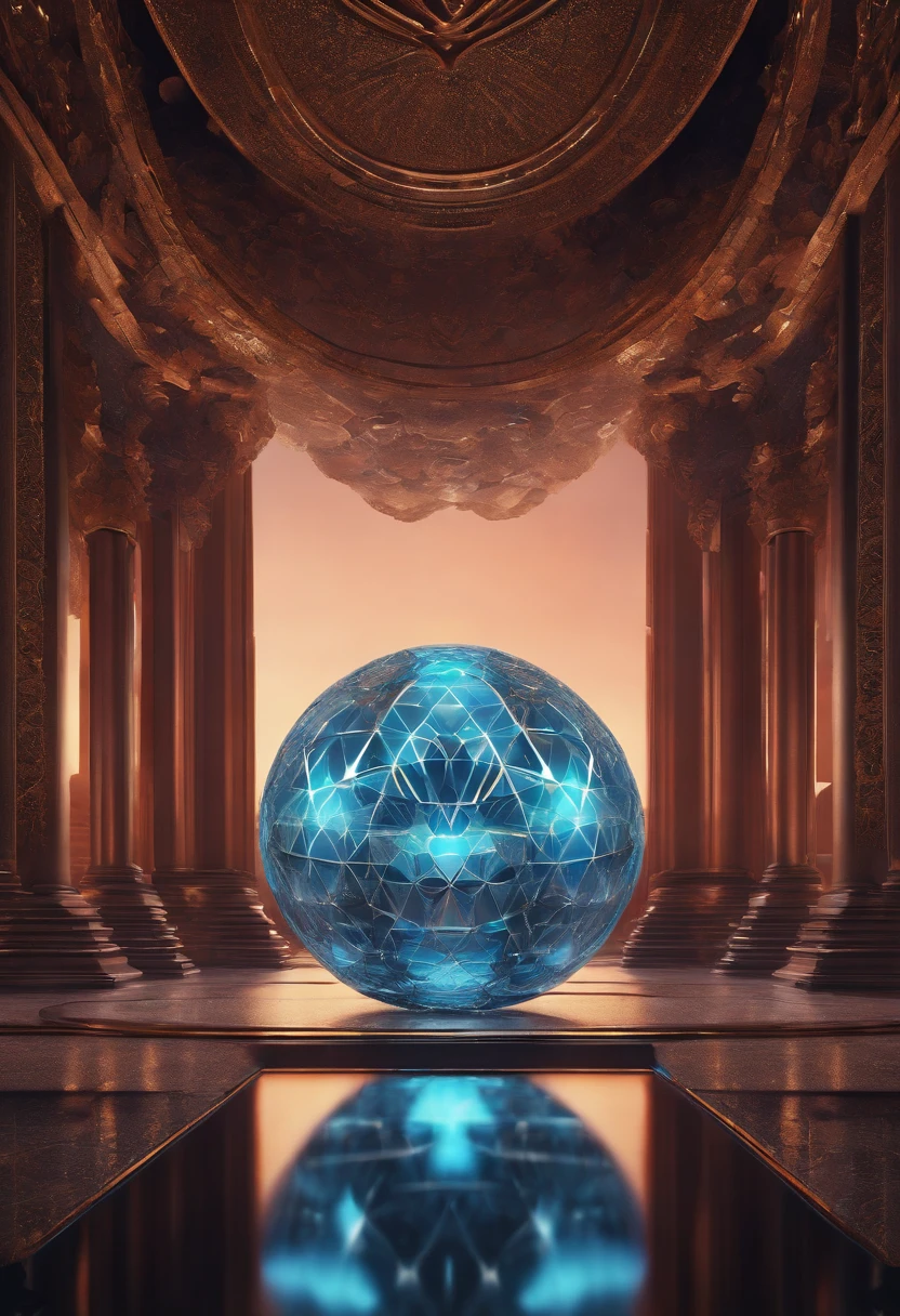 (ultra-detailed,realistic:1.37),3D geometry composition,blender,abstract shapes,holographic elements,vibrant colors,shiny metallic materials,sharp reflections,complex lighting,perfect symmetry,high definition,unreal landscapes,surreal atmosphere,impressive visual effects,artistic depth,digital art,modern aesthetics,sleek design,innovative concepts,sublime textures,immaculate precision,breathtaking illusions,mesmerizing patterns,geometric harmony,creative exploration,limitless possibilities,eye-catching composition