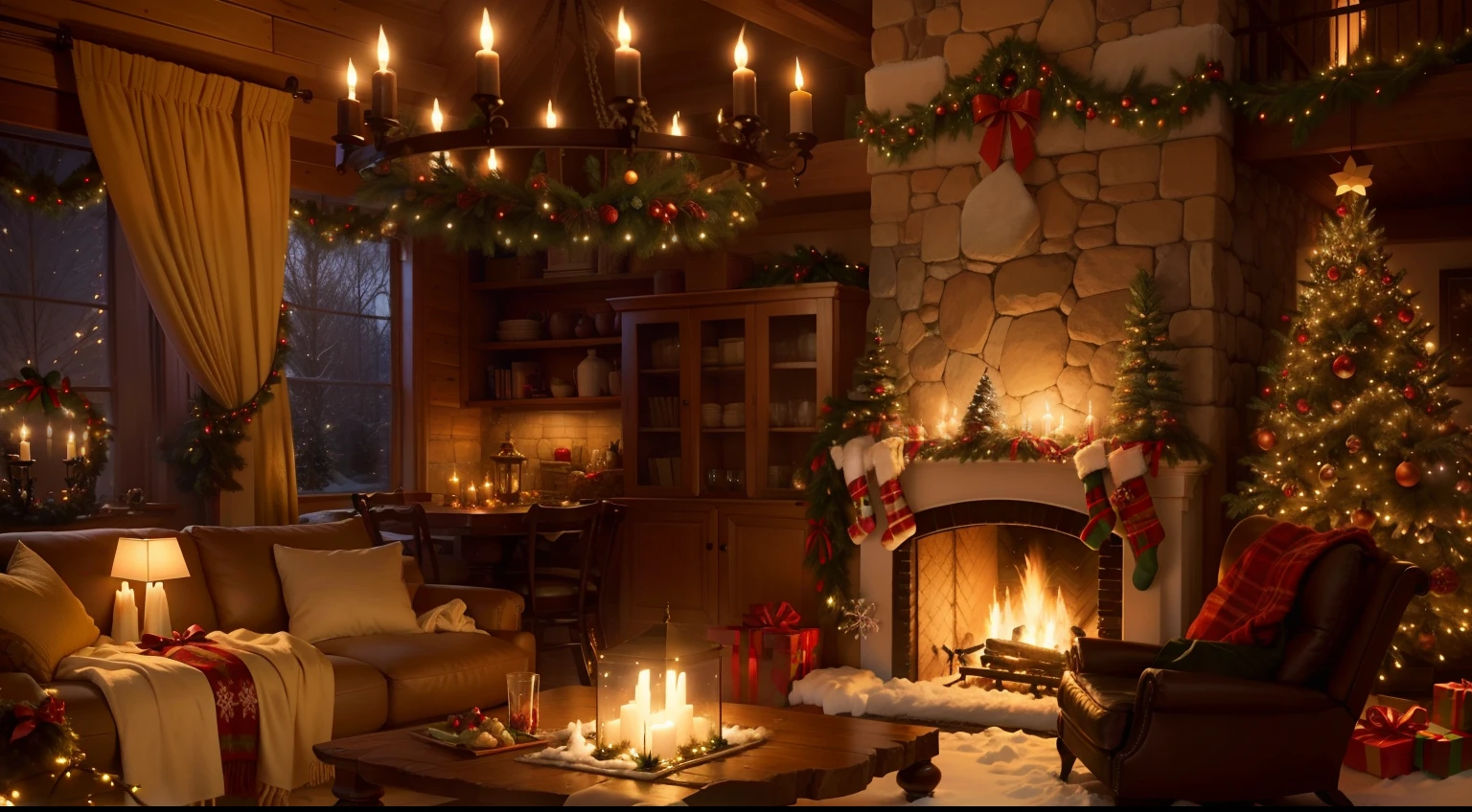 Cozy Christmas Ambience