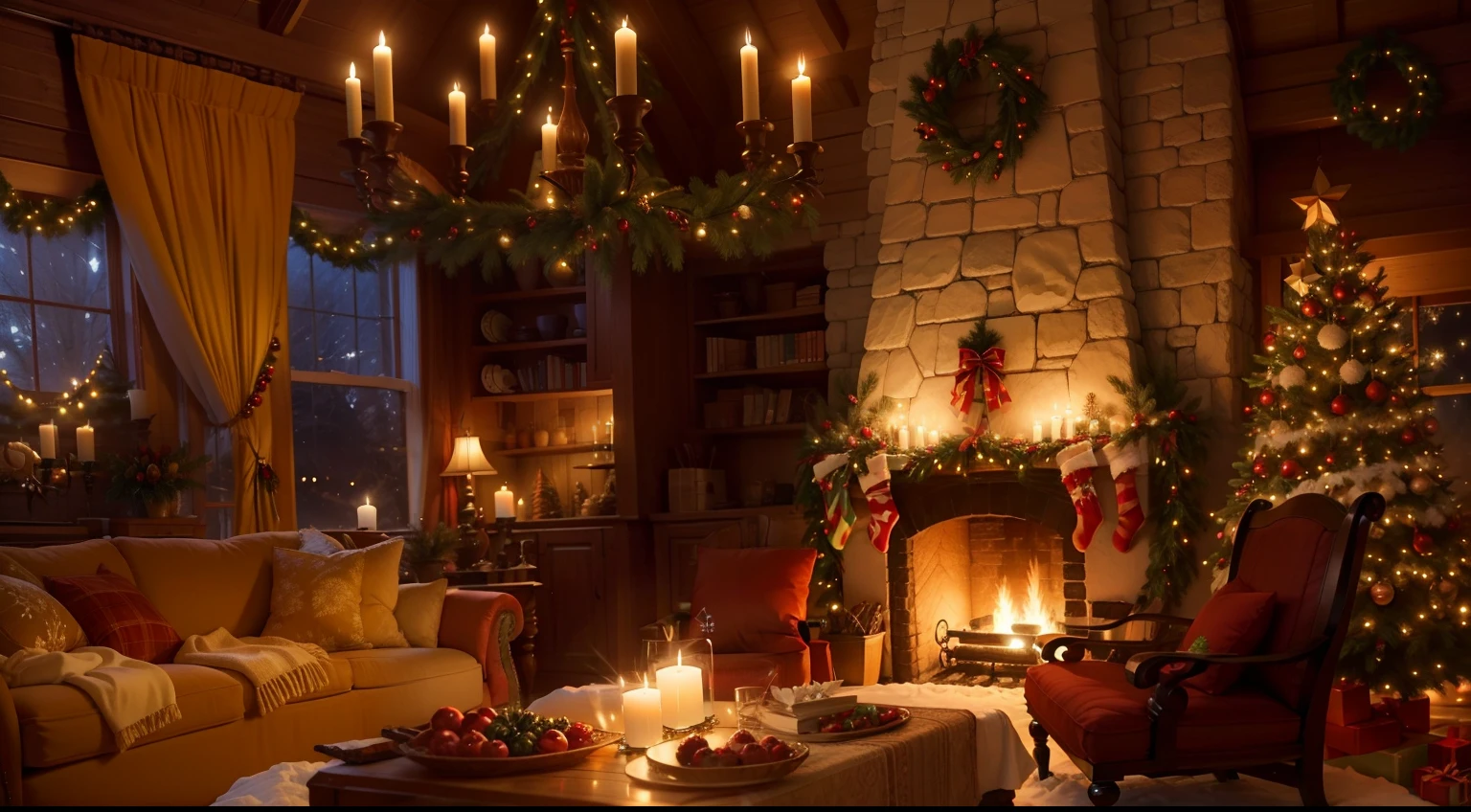Cozy Christmas Ambience