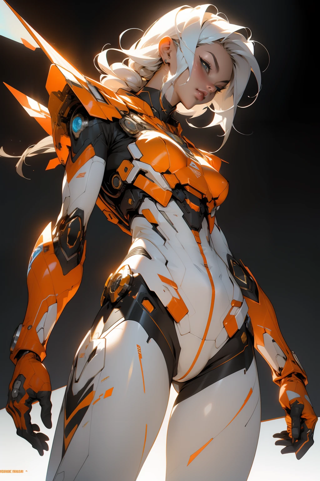(((adult woman))), ((Best quality)), ((masterpiece)), (detailed: 1.4), (Absurd), 35-year-old adult woman with micro loincloth in the style of Simon Bisley, 2 piece clothing, long hair, tattoo on arms, cybernetic hand, pastel, centered, scale to fit dimensions, HDR (High Dynamic Range),Ray Tracing,NVIDIA RTX,Super-Resolution,Unreal 5,Subsurface dispersion, PBR texture, Post-processing, Anisotropic filtering, Depth of field, Maximum clarity and sharpness, Multilayer textures, Albedo and specular maps, Surface shading, Accurate simulation of light-material interaction, Perfect proportions, Octane Render, Two-tone lighting, Wide aperture, Low ISO, White balance, Rule of thirds, 8K RAW, white crysisnanosuit, gold, orange