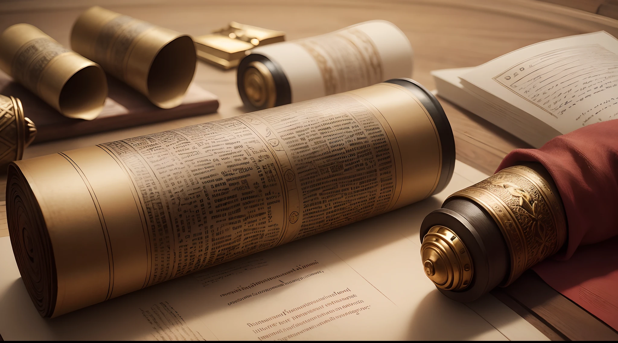 "Descreva a imagem de um documento medieval cuidadosamente carimbado com um sinete real, destacando o design intricado do sinete, a qualidade do papel, and the historical context in which this document would have been used."