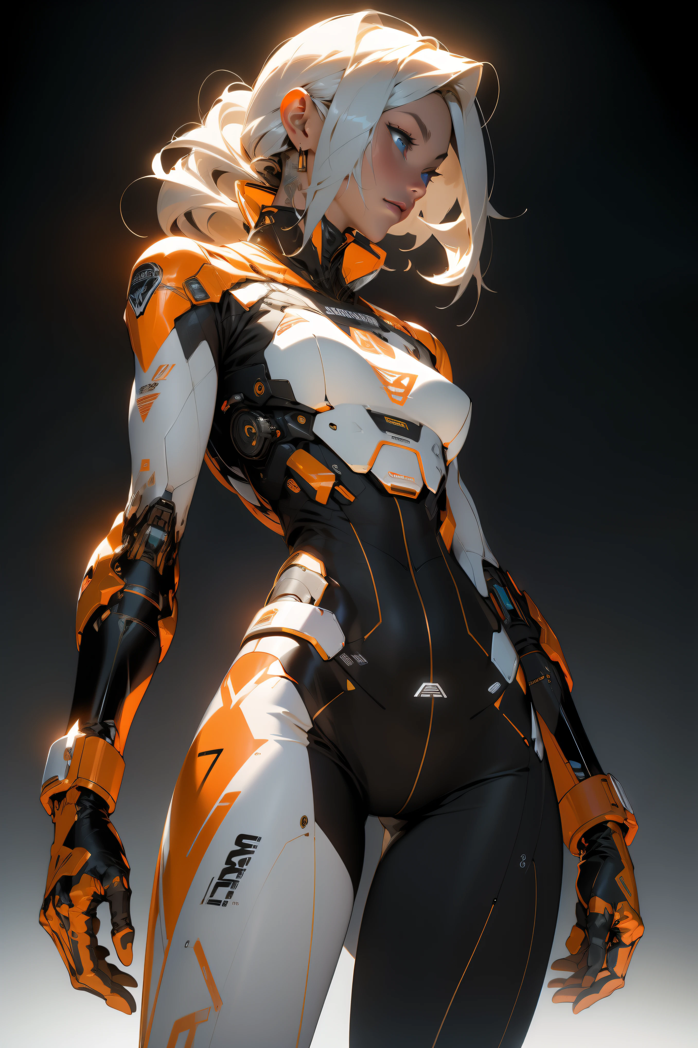 (((adult woman))), ((Best quality)), ((masterpiece)), (detailed: 1.4), (Absurd), 35-year-old adult woman with micro loincloth in the style of Simon Bisley, 2 piece clothing, long hair, tattoo on arms, cybernetic hand, pastel, centered, scale to fit dimensions, HDR (High Dynamic Range),Ray Tracing,NVIDIA RTX,Super-Resolution,Unreal 5,Subsurface dispersion, PBR texture, Post-processing, Anisotropic filtering, Depth of field, Maximum clarity and sharpness, Multilayer textures, Albedo and specular maps, Surface shading, Accurate simulation of light-material interaction, Perfect proportions, Octane Render, Two-tone lighting, Wide aperture, Low ISO, White balance, Rule of thirds, 8K RAW, white crysisnanosuit, gold, orange
