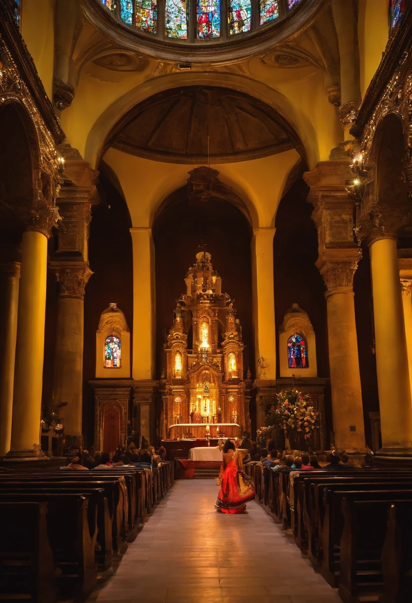 /s na igreja palco show