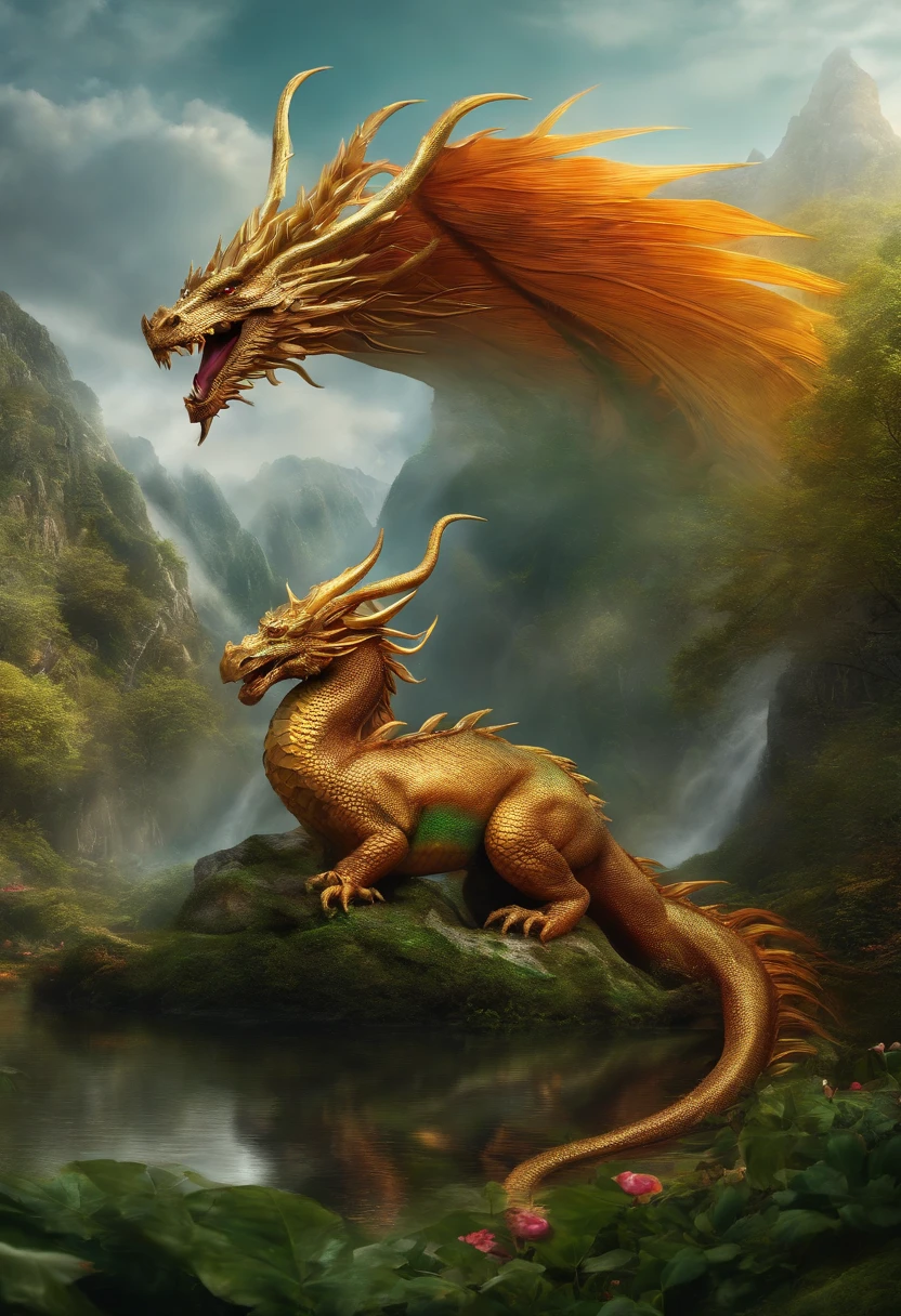 Leprechaun attributes,Dragon attributes,Huaxia area,Unicorn