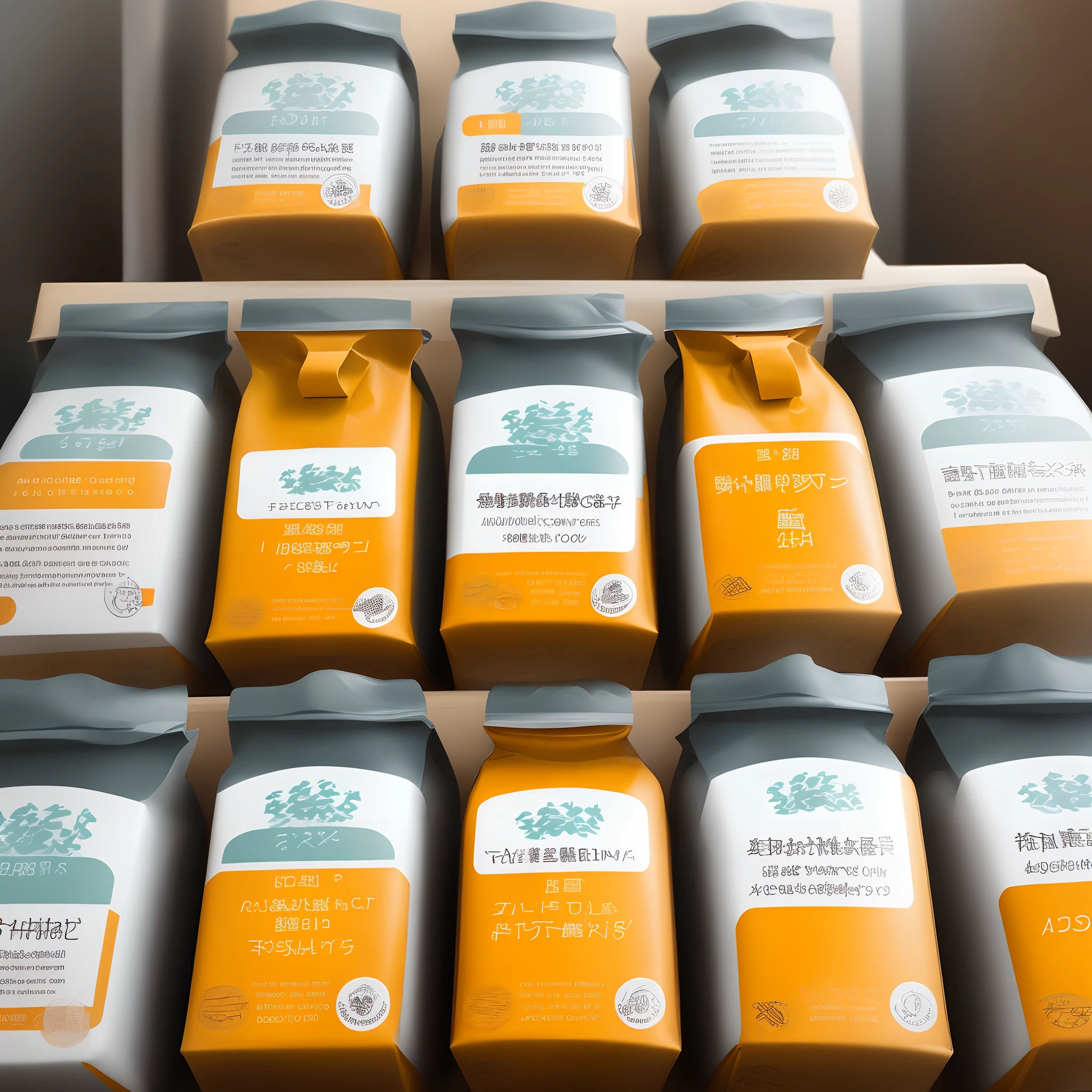 Design a milk tea outer packaging