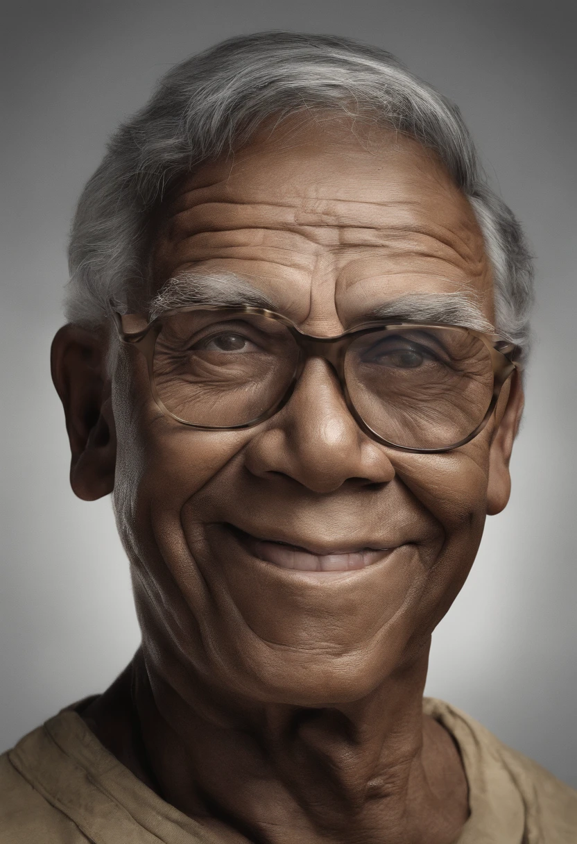 menino [pele bronzeada, glasses] vendo sua arte do livro de desenho ganhando vida