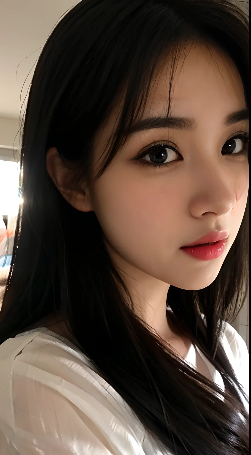 Sexy cute girl,Exquisite facial features,