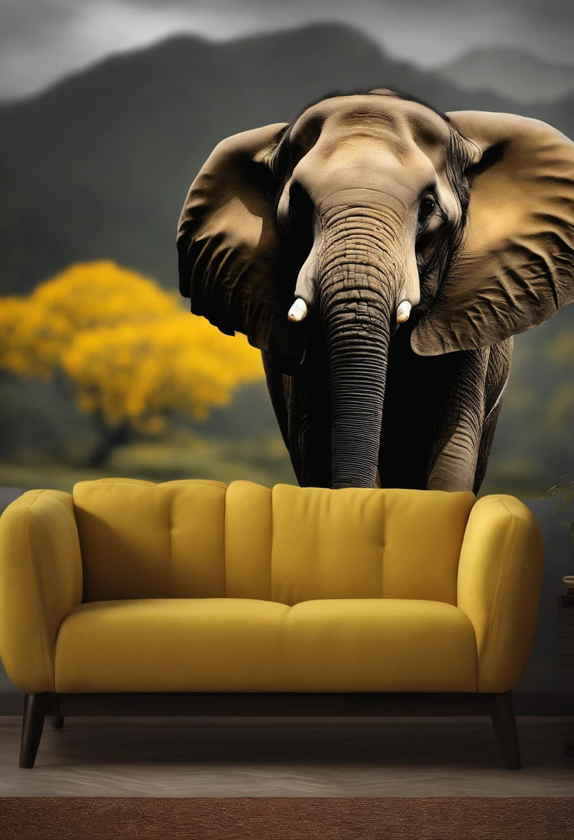 Elefante amarelo