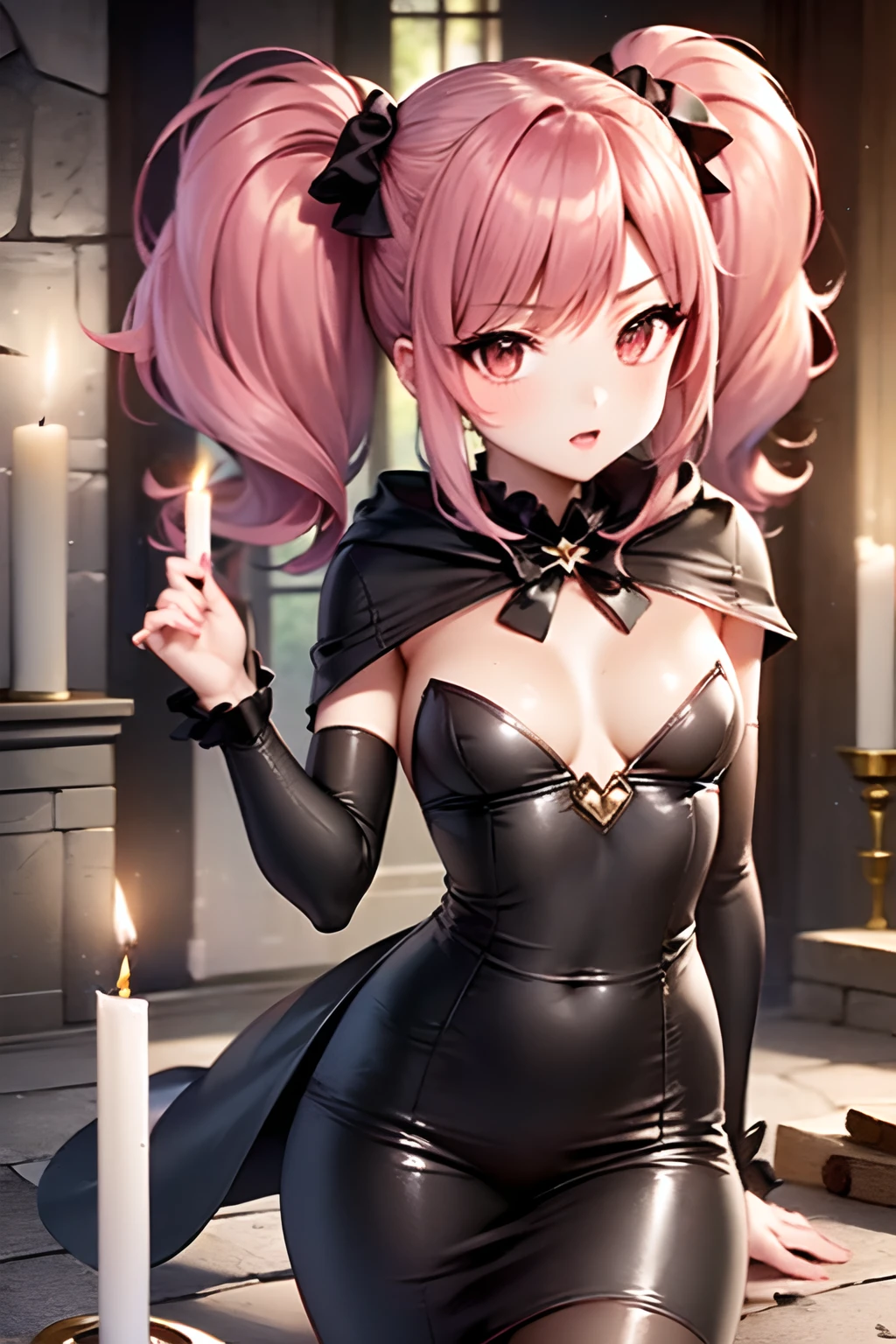 Hold a candle,