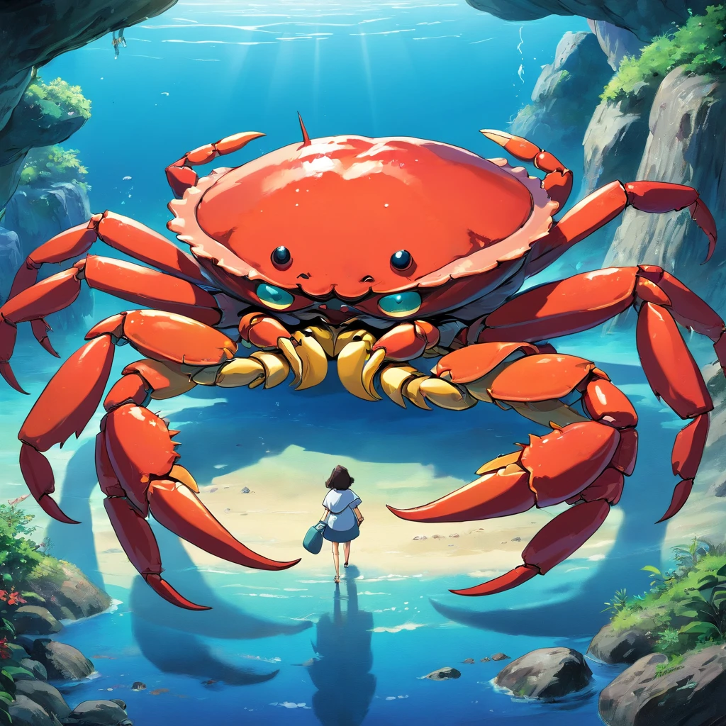 Crab Monster, forceful, Colossal, Crustacean