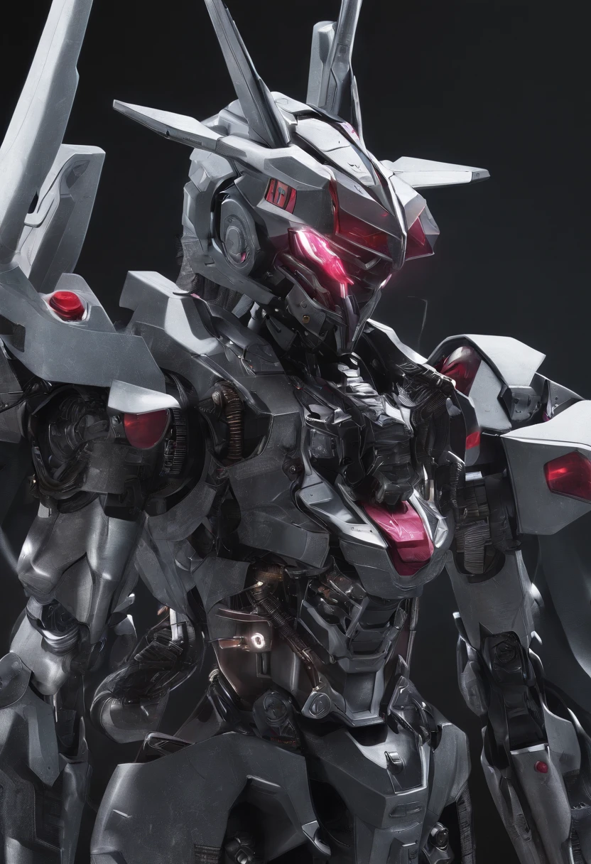 Highest image quality，Outstanding details，超高分辨率，（Fidelity：1.4）,Unicorn Gundam 02 Banshee, Combat action to repay the banshee,，cyber punk perssonage，Futuristic，mechanically aesthetic，Virtual Engine 5，Perfect detail rendering，rendering by octane，hyper HD