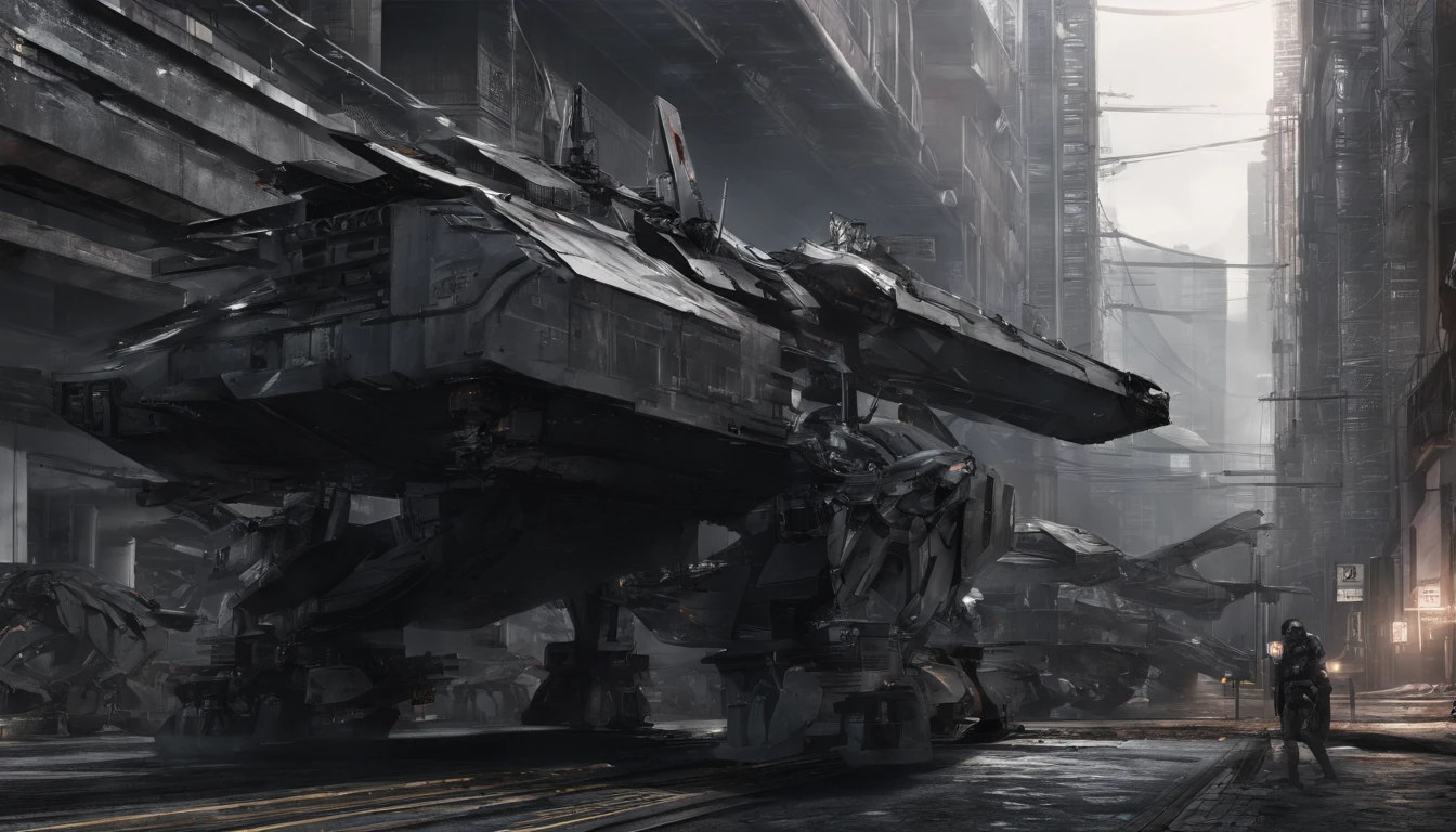 Highest image quality,Outstanding details,超高分辨率,(Fidelity:1.4),Unicorn Gundam 02 Banshee, Combat action to repay the banshee,,cyber punk perssonage,Futuristic,mechanically aesthetic,Virtual Engine 5,Perfect detail rendering,rendering by octane,hyper HD