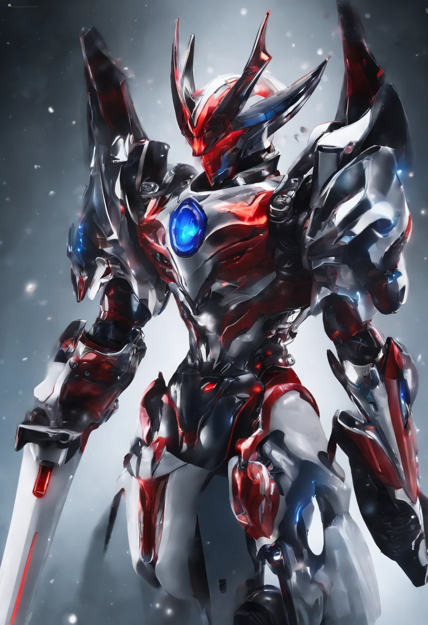 Aranea Highwind,Highest image quality,Outstanding details,超高分辨率,(Fidelity:1.4), Favor the details,closeup cleavage,dawn,Snow,winter,Behind it is the wizard's sword,He has a delicate and beautiful face,((Red and white semi-mechanical body:1.8)),Raised sexy,frontage,cyber punk perssonage,Futuristic,mechanically aesthetic,Virtual Engine 5,Perfect detail rendering,rendering by octane,hyper HD,Highest image quality,Outstanding details,超高分辨率,(Fidelity:1.4), Favor the details,closeup cleavage,The background is a scene of a cosmic celestial body,High-tech dragon knight mech,He has a delicate and beautiful face,((Blue-white flying semi-mechanical fuselage:1.8)),high-tech weapon,Raised sexy,frontage,cyber punk perssonage,Futuristic,mechanically aesthetic,Virtual Engine 5,Perfect detail rendering,rendering by octane,hyper HD